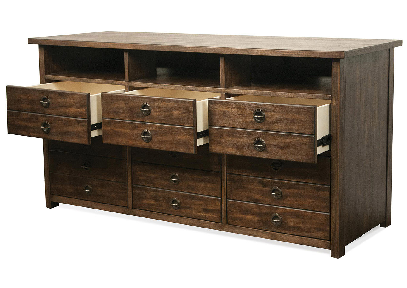 Perspectives Brown Entertainment File Cabinet Muebles Imperiales