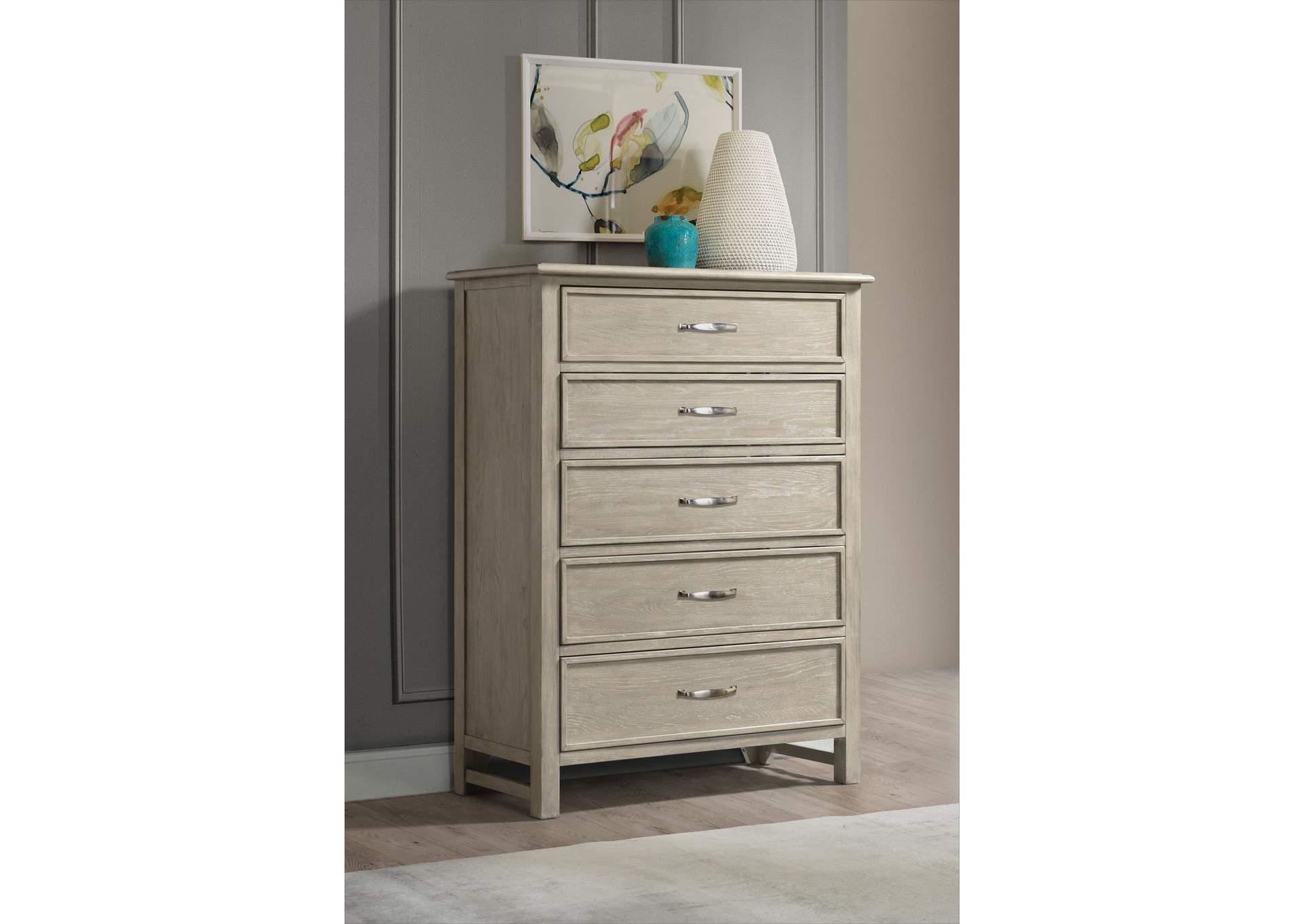 Talford Natural 5 - Drawer Chest,Riverside