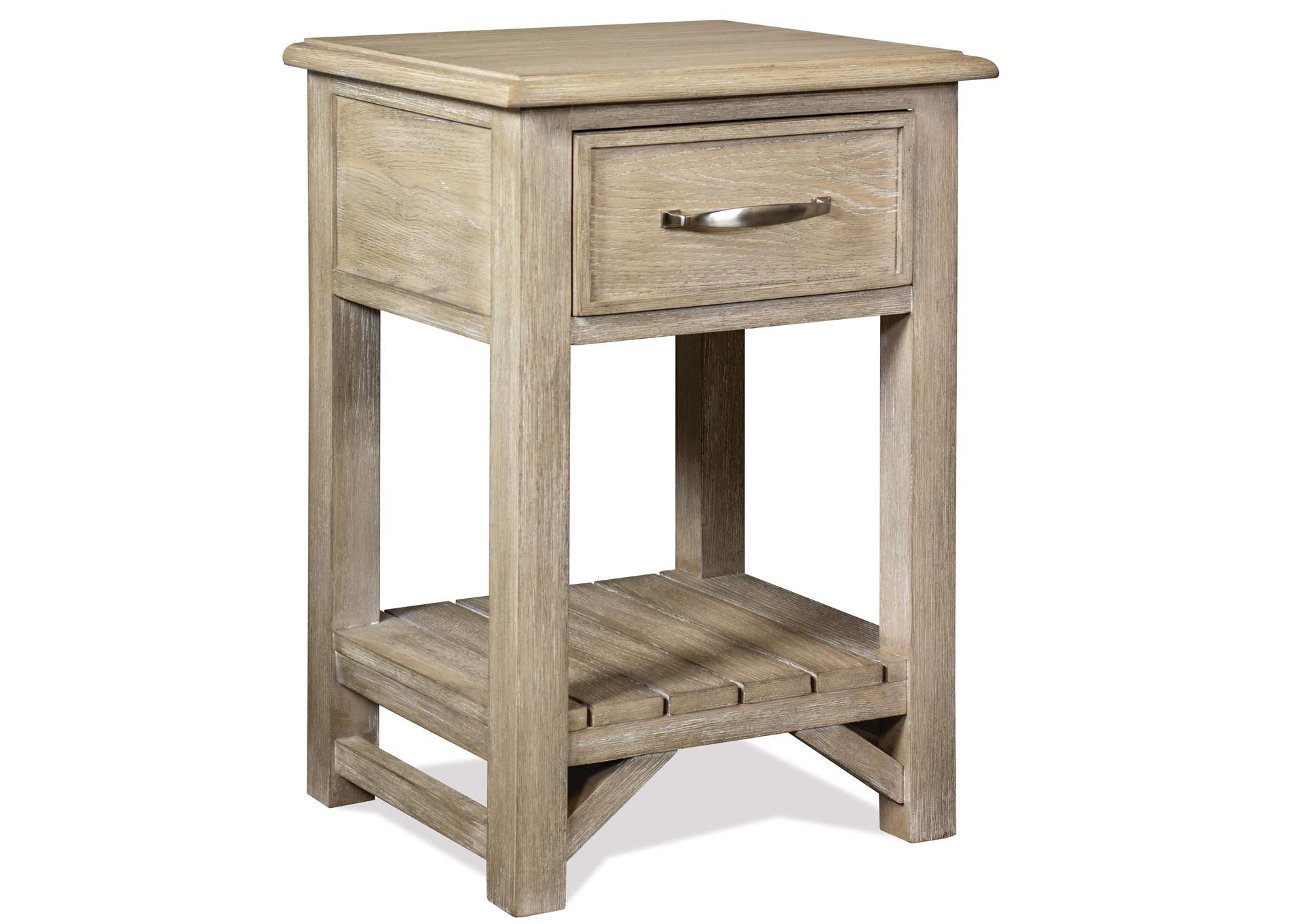 Talford Natural Natural 1-drawer Nightstand,Riverside