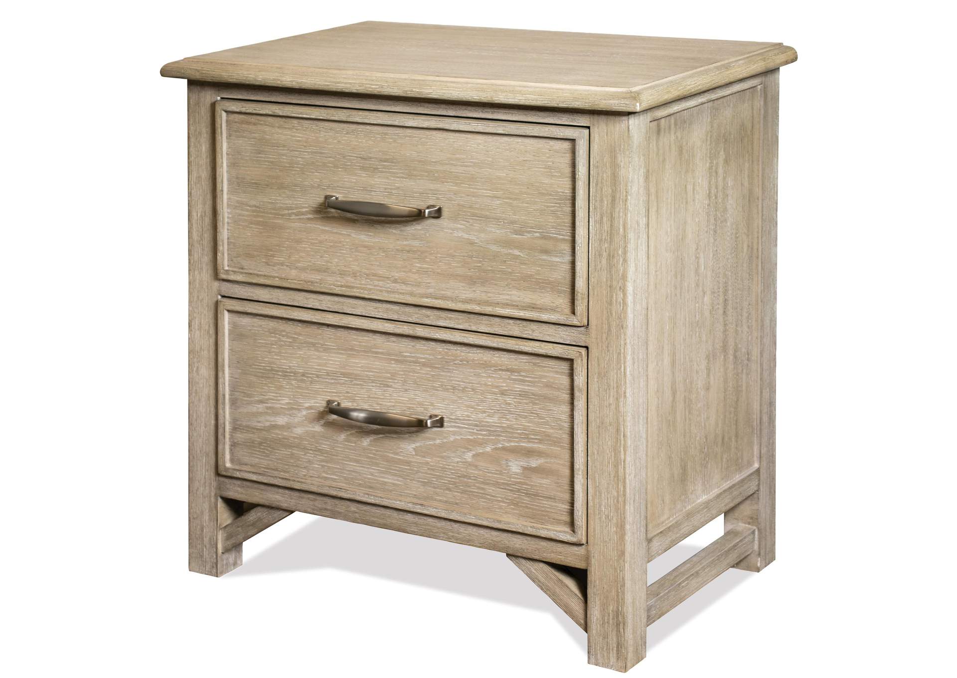 Talford Natural Natural 2-drawer Nightstand,Riverside