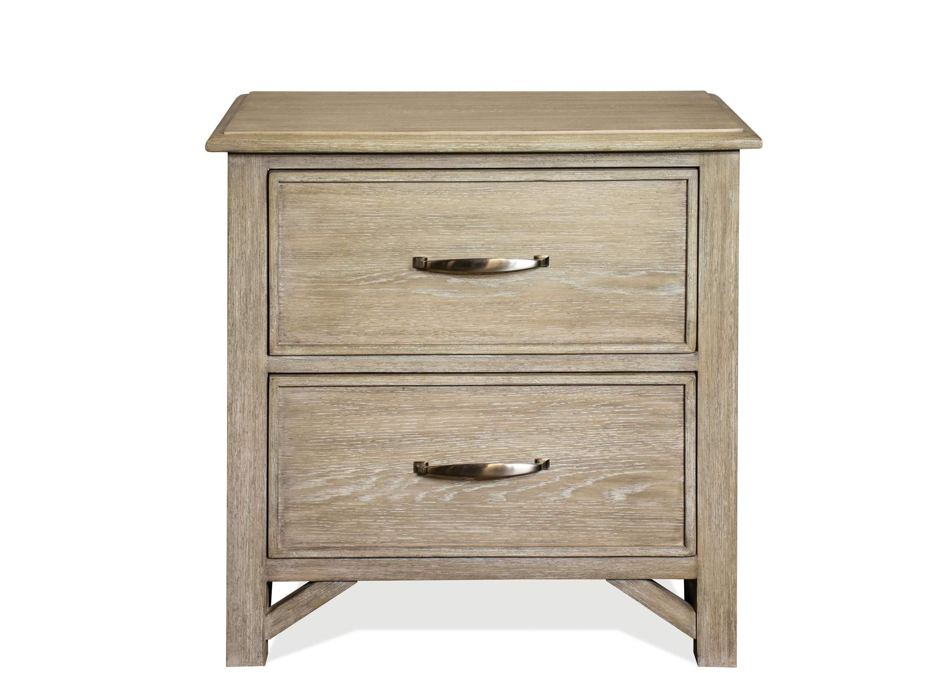 Talford Natural Natural 2-drawer Nightstand,Riverside