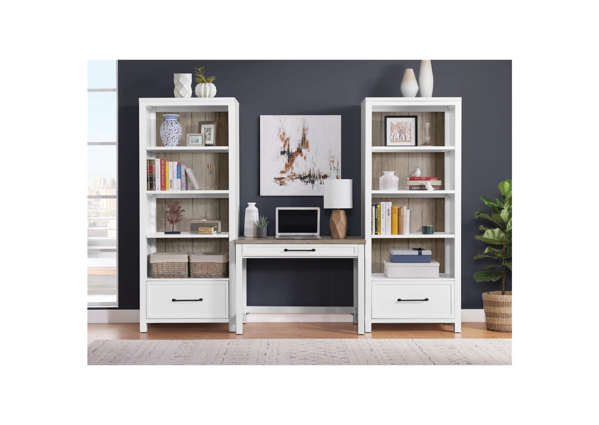 Finn Drawer Bookcase,Riverside