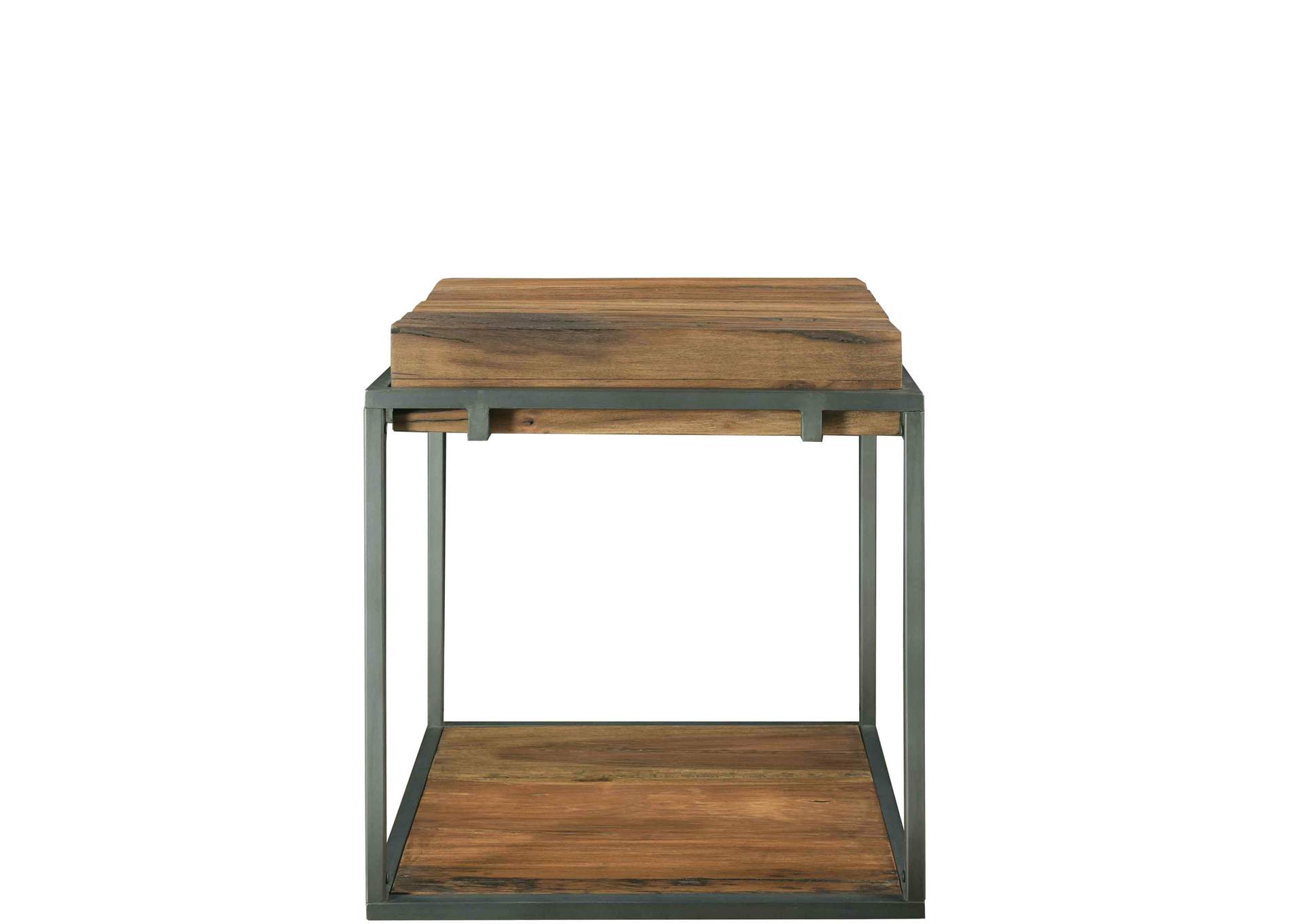 Maverick Rustic Saal End Table,Riverside