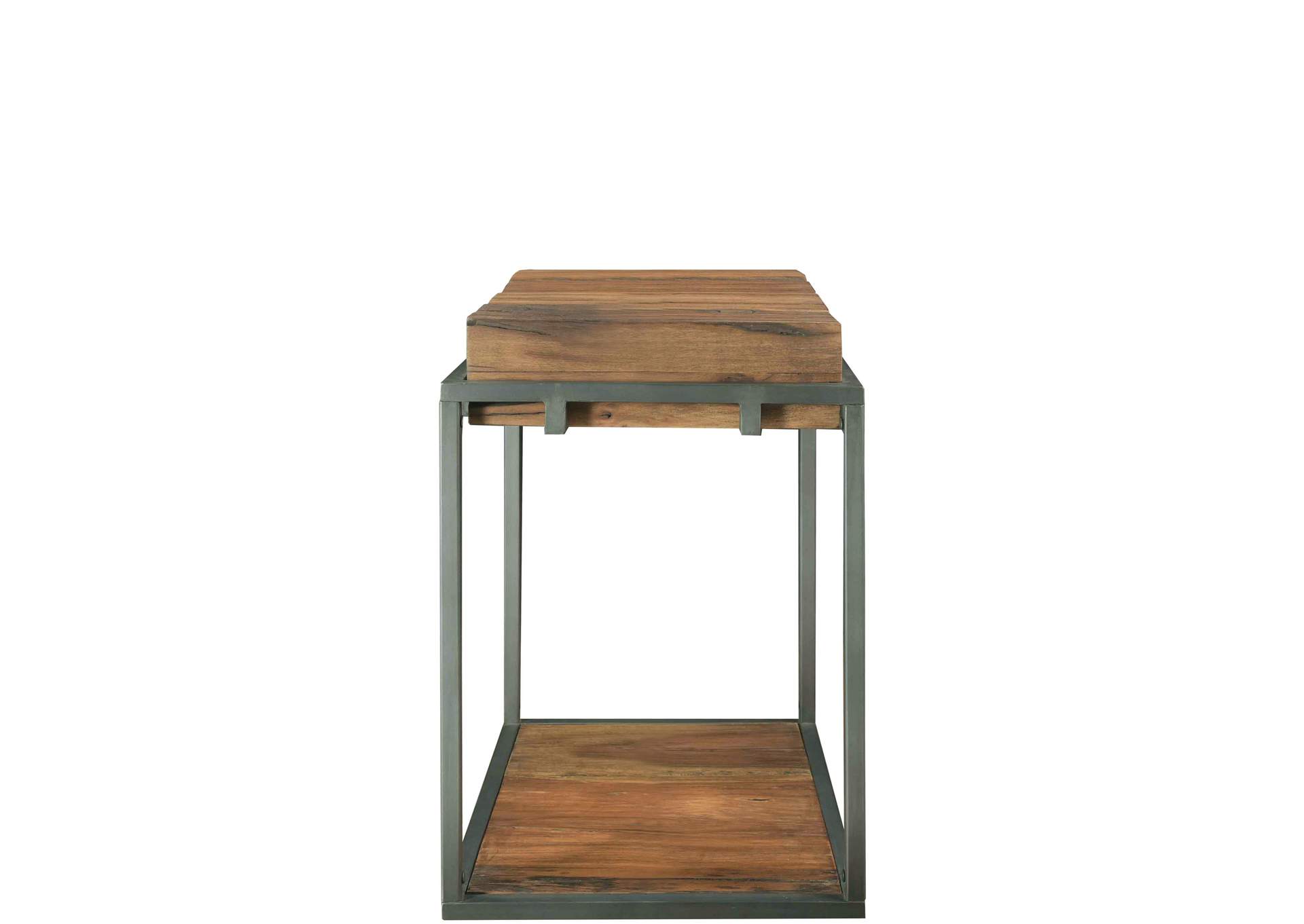 Maverick Rustic Saal Chairside Table,Riverside