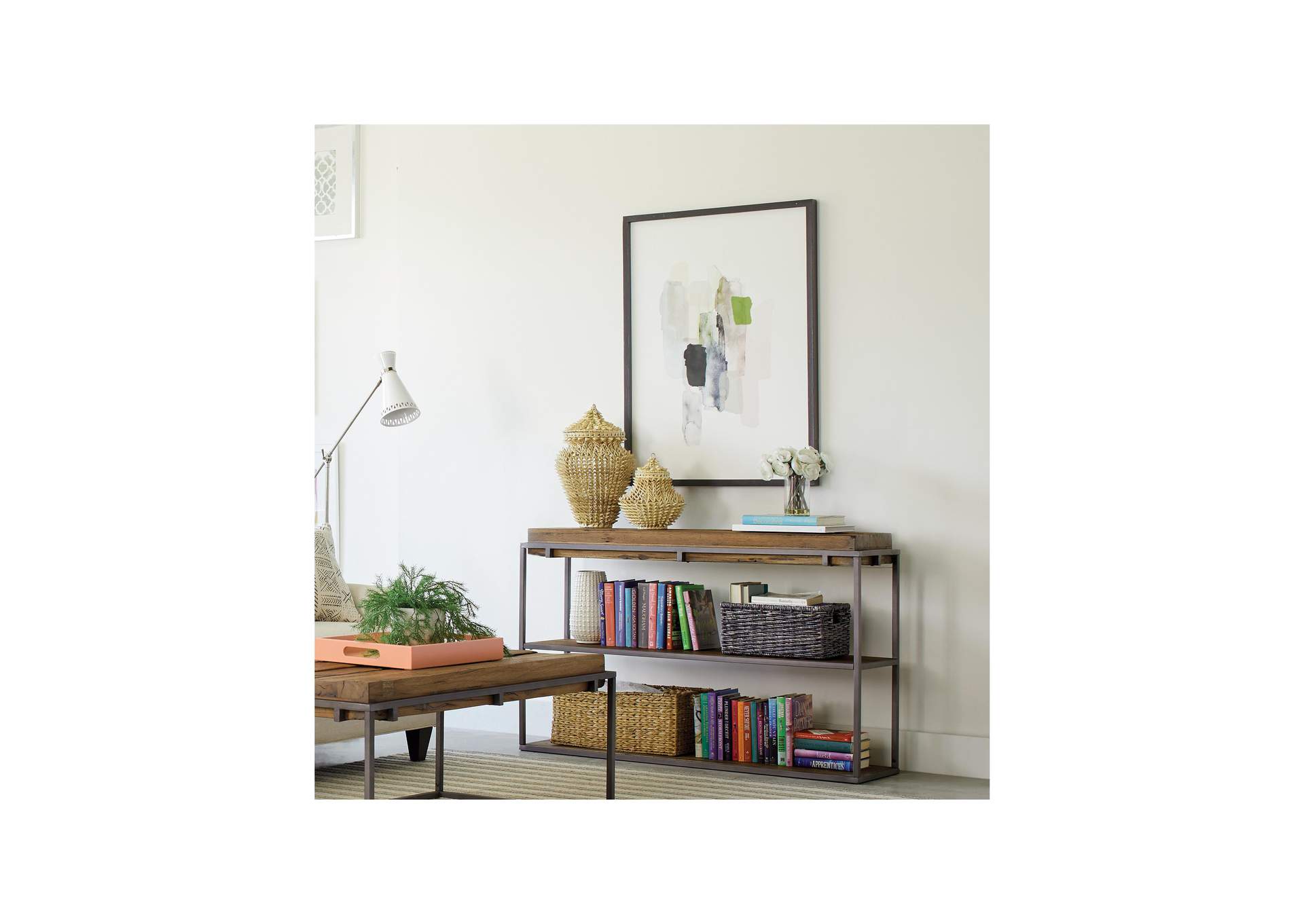 Maverick Rustic Saal Console Table,Riverside