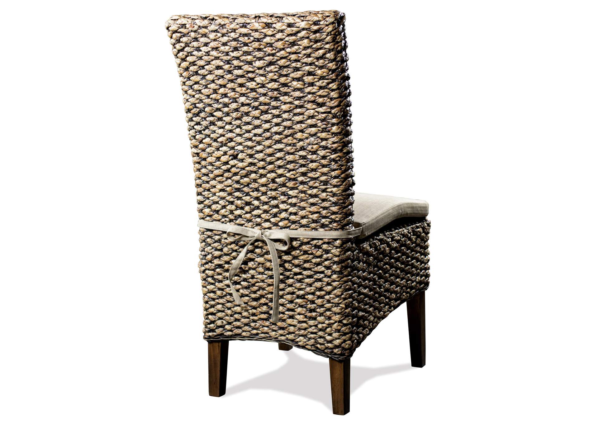 Mix-n-match Chairs Hazelnut Woven Side Upholstered Chair 2in [Set of 2],Riverside