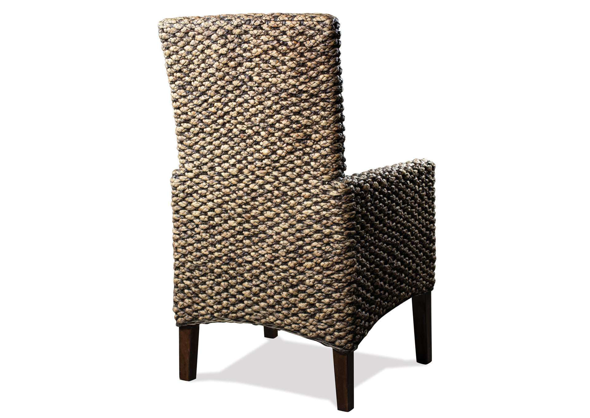 Mix-n-match Chairs Hazelnut Woven Arm Upholstered Chair 2in [Set of 2],Riverside