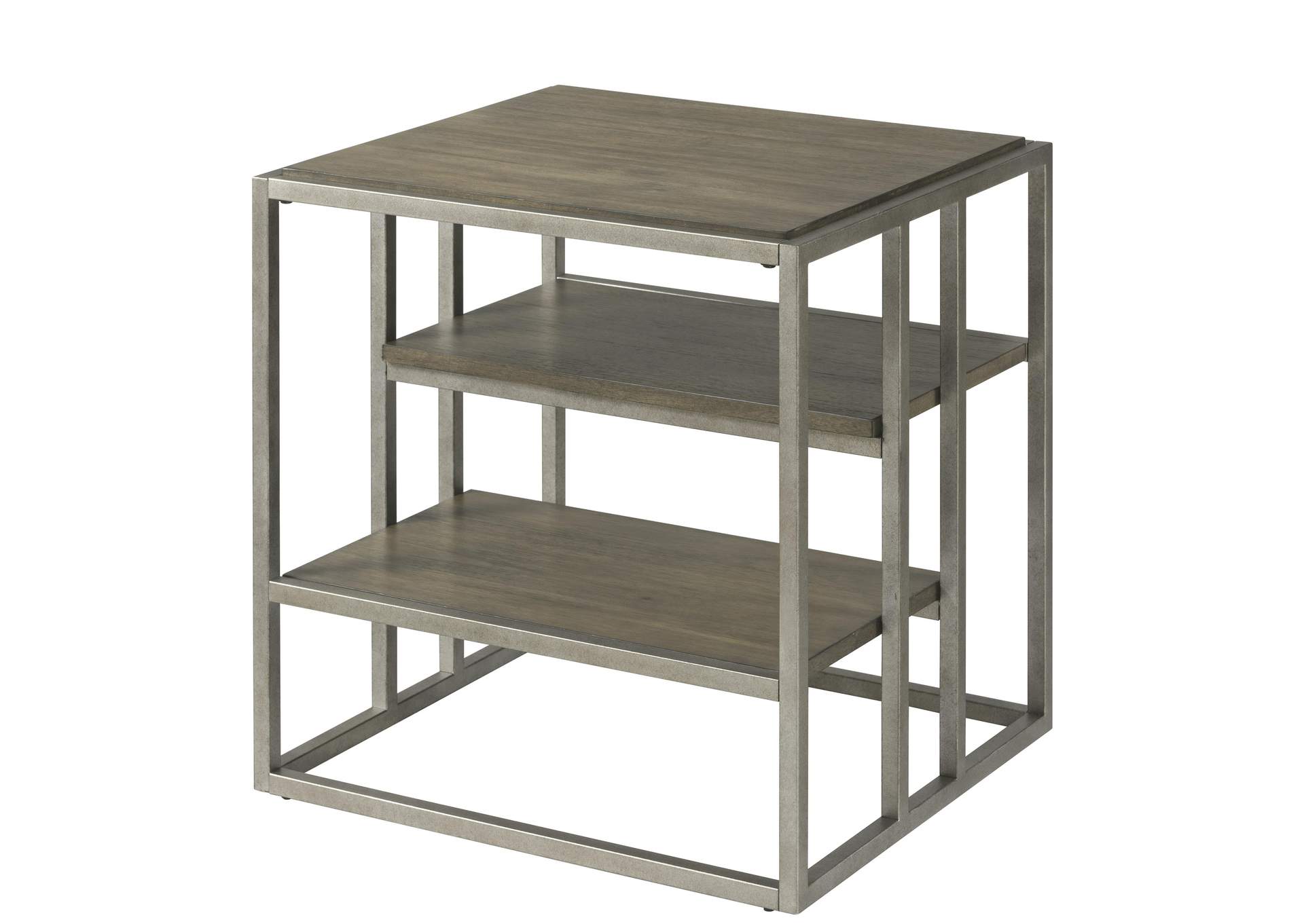 Paradigm Toasted Acacia End Table,Riverside