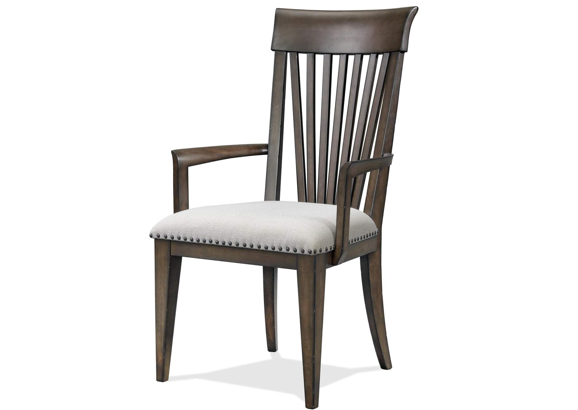 Forsyth Upholstery Slat - Back Arm Chair 2In,Riverside