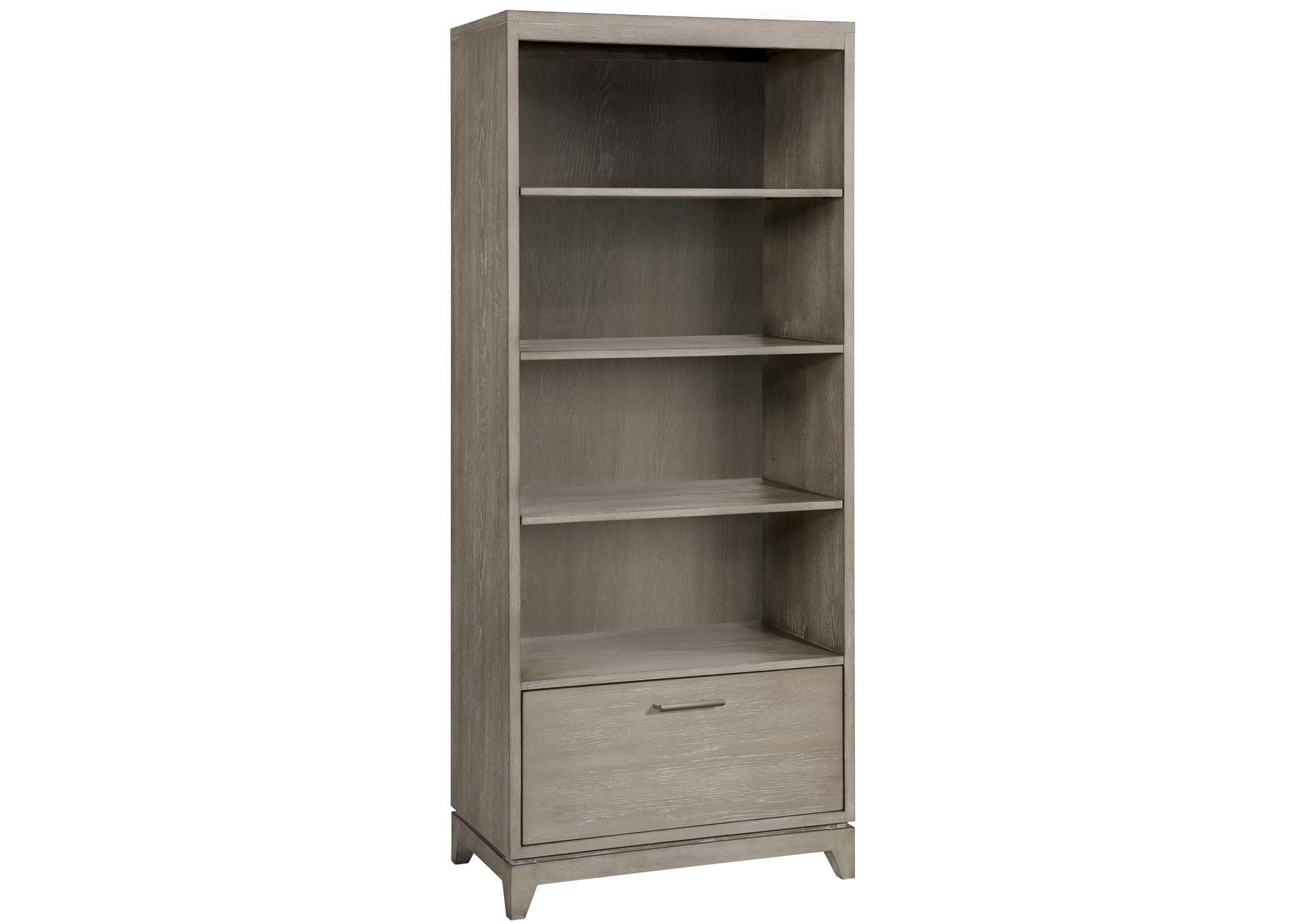 Rafferty Pavestone Drawer Bookcase,Riverside