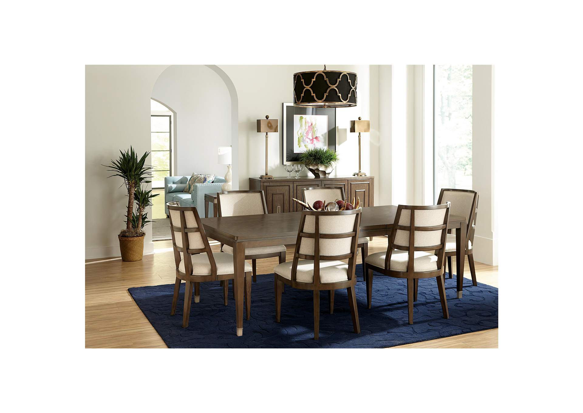 Monterey Rectangle Dining Table,Riverside