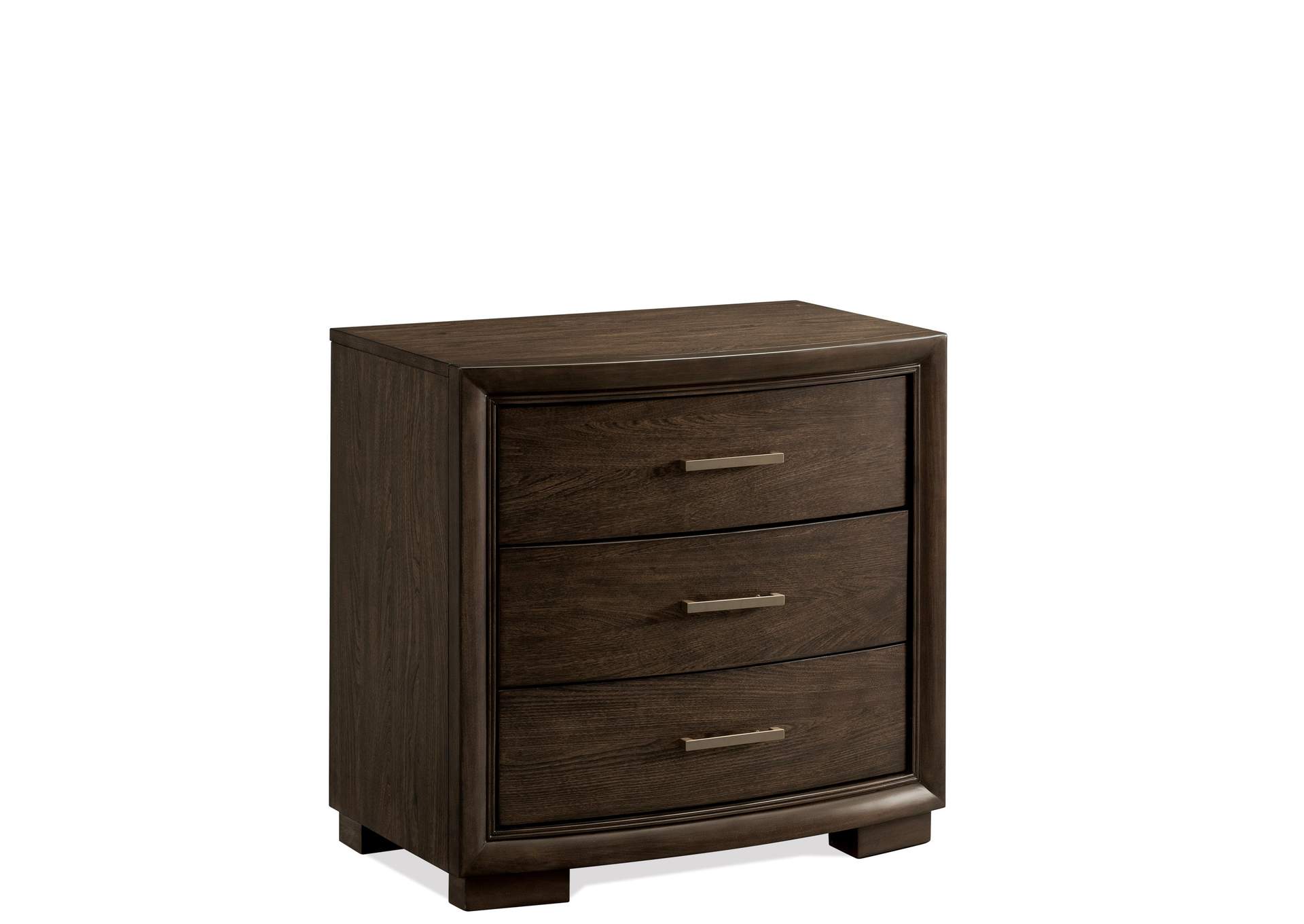 Monterey Mink 3-drawer Nightstand,Riverside