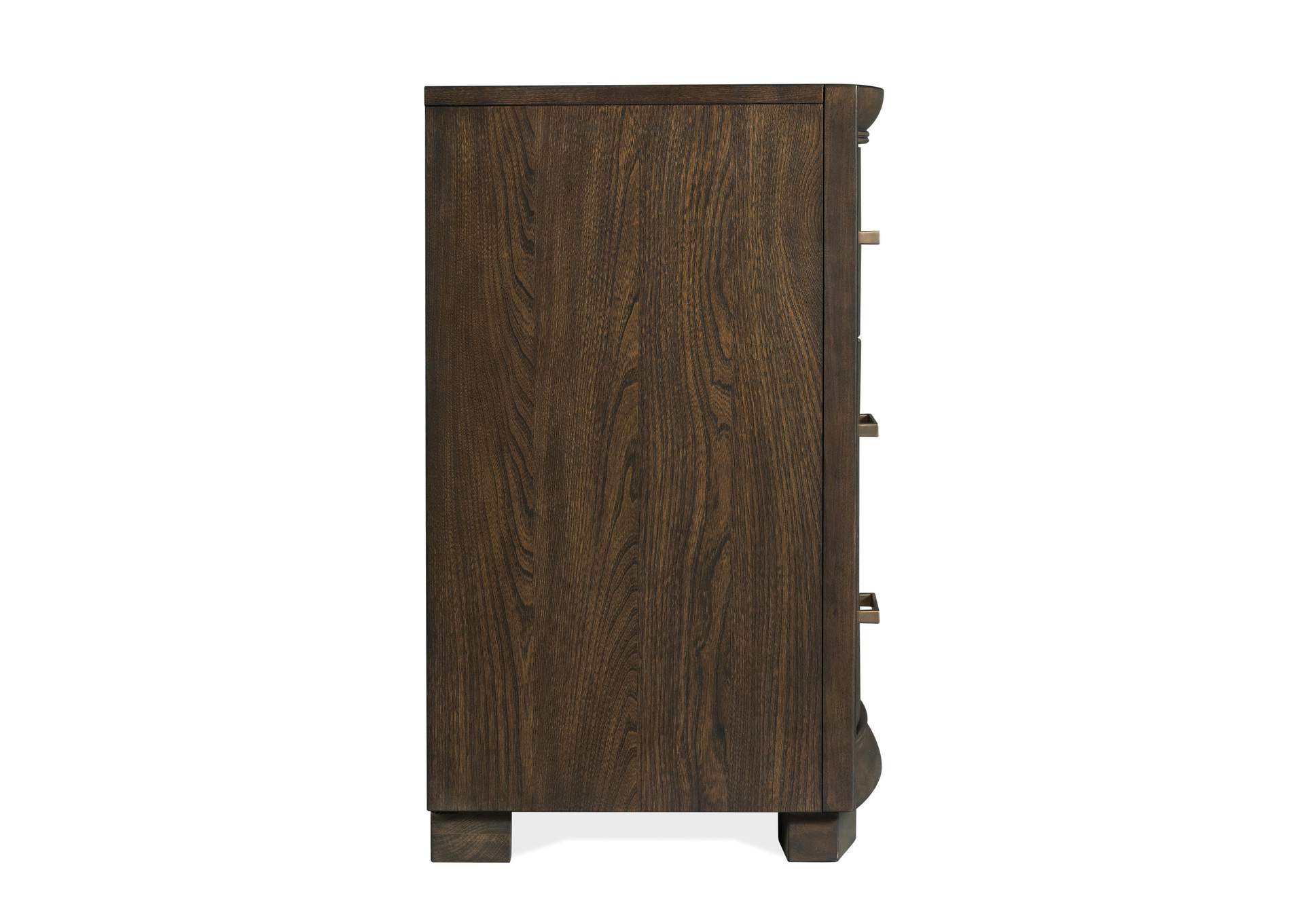 Monterey Mink 3-drawer Nightstand,Riverside