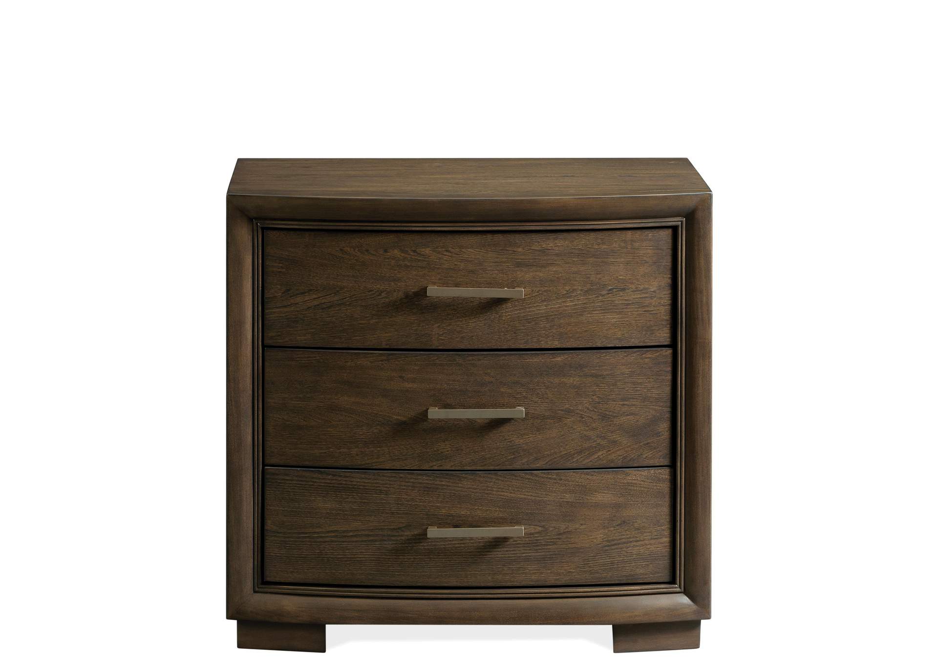 Monterey Mink 3-drawer Nightstand,Riverside