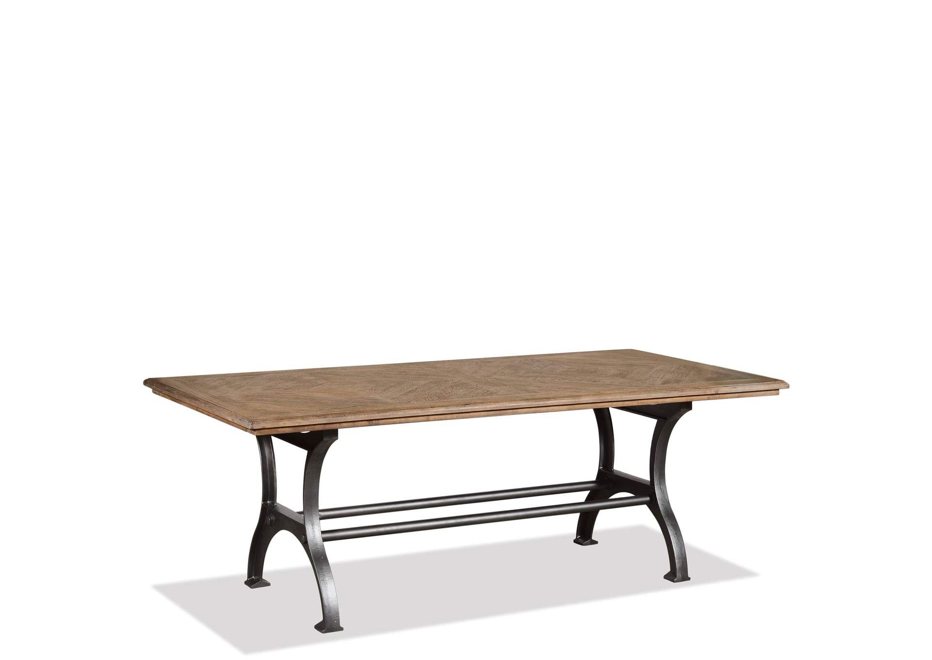 Revival Spanish Grey Rectangle Dining Table,Riverside