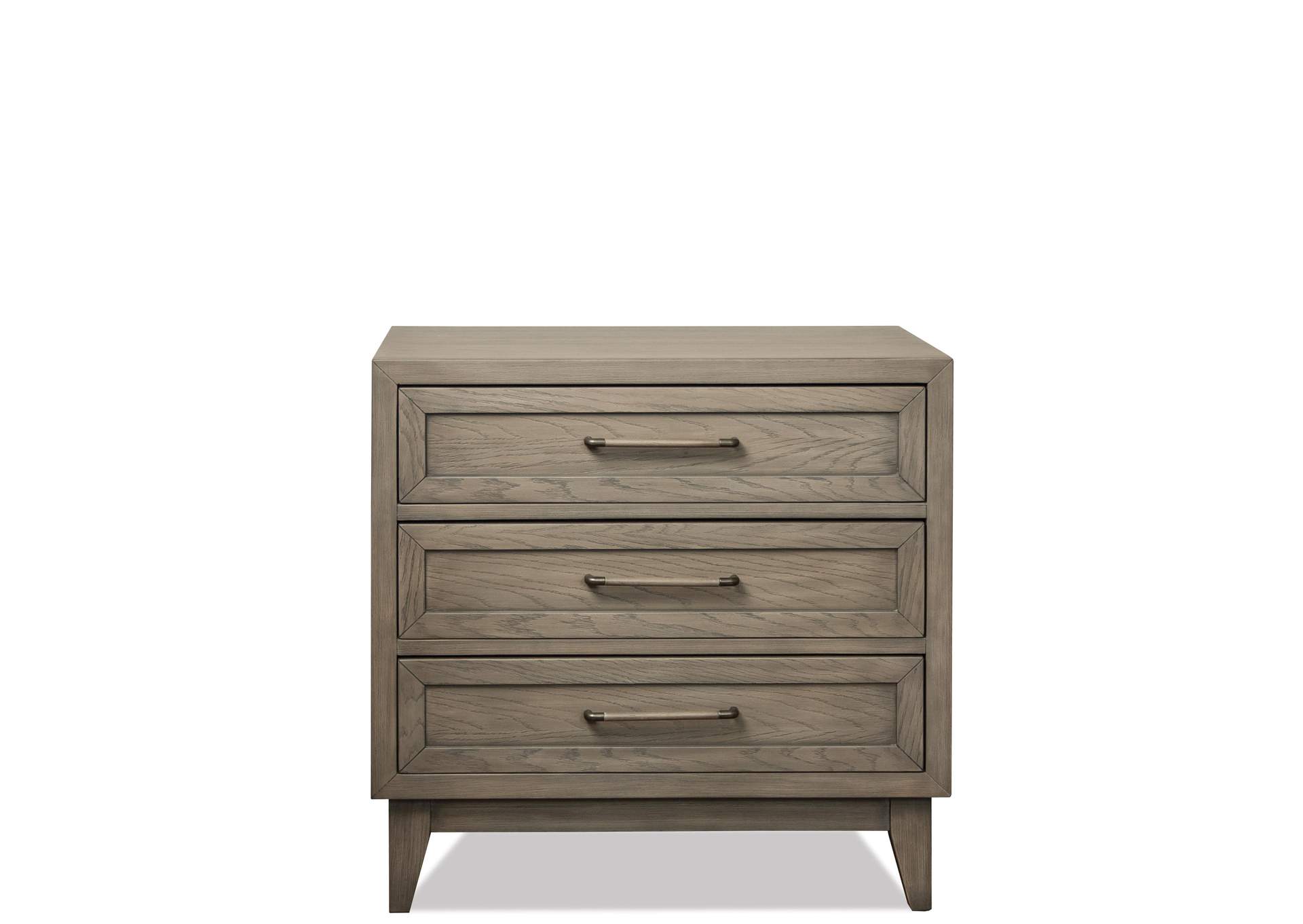 Vogue Gray Wash 3-drawer Nightstand,Riverside