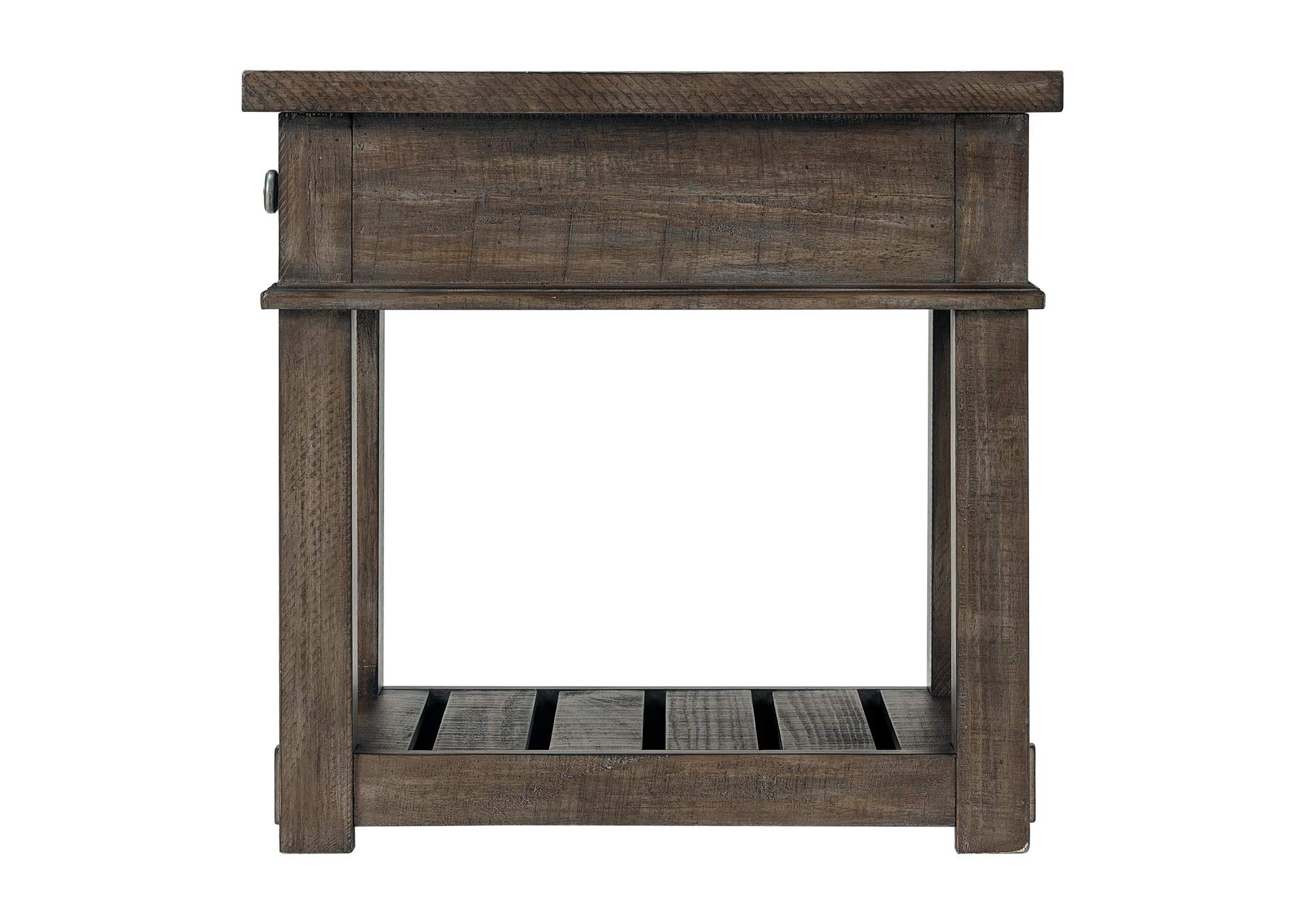 Bradford Rustic Coffee Chairside Table,Riverside