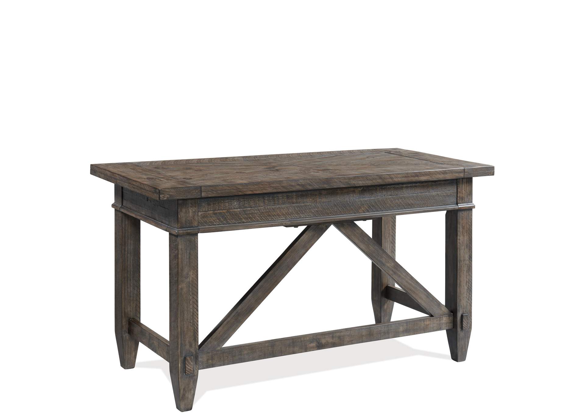 Bradford Rustic Coffee Writing Desk,Riverside