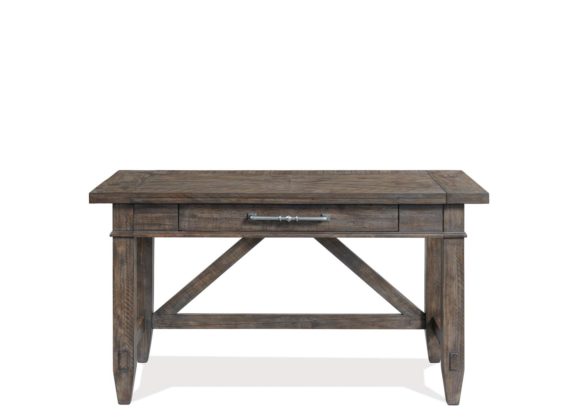 Bradford Rustic Coffee Writing Desk,Riverside