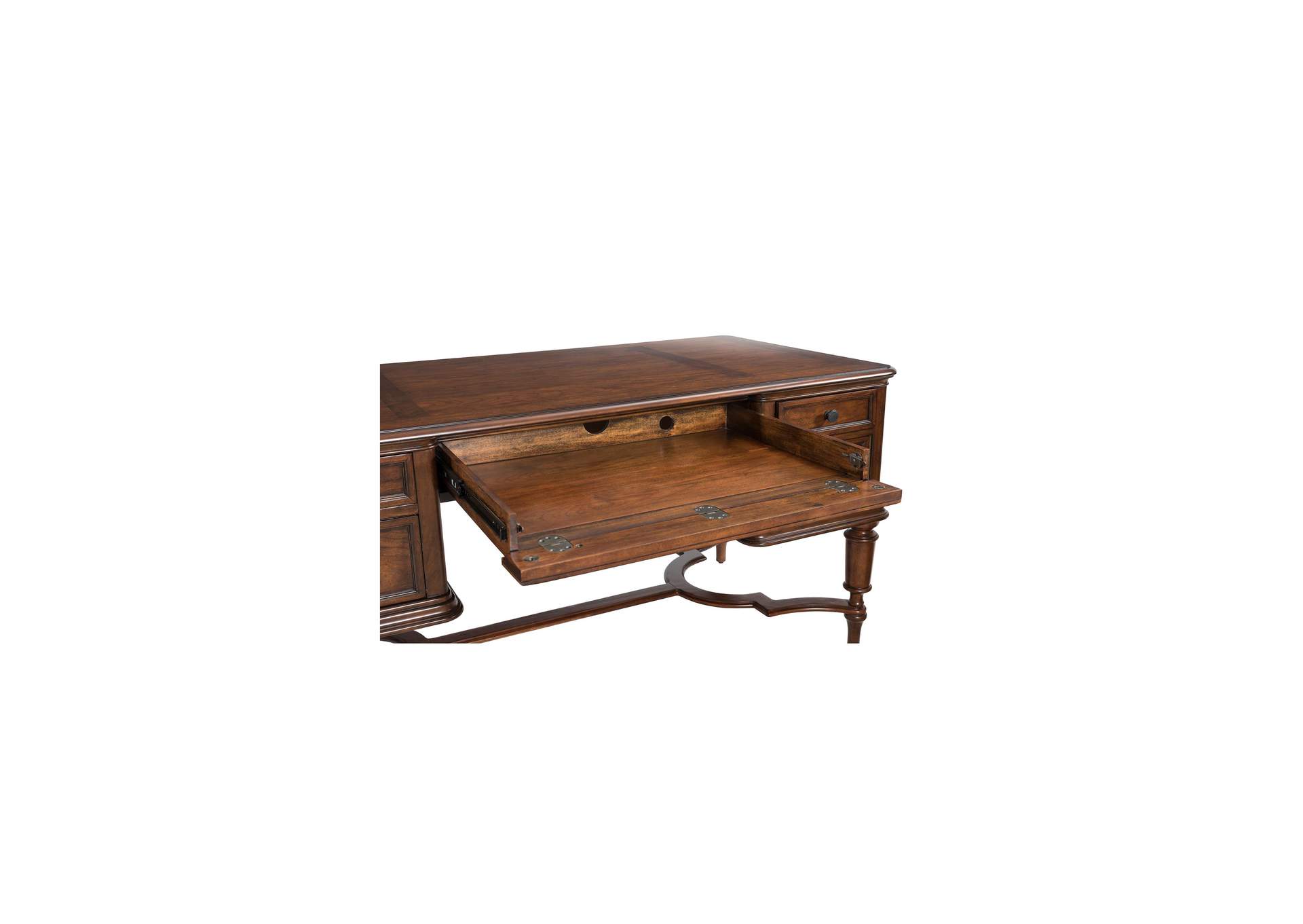 Clinton Hill Classic Cherry Writing Desk,Riverside