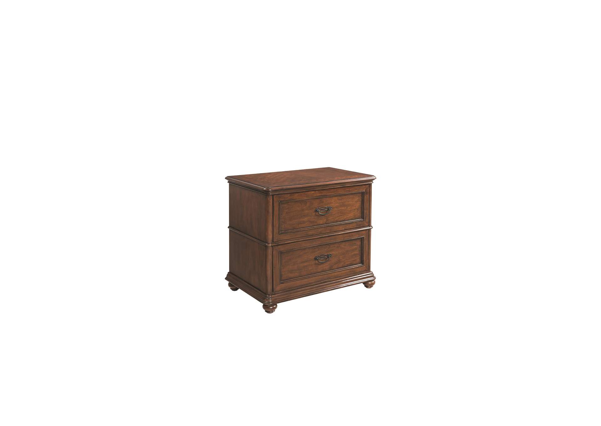 Clinton Hill Classic Cherry Lateral File Cabinet,Riverside