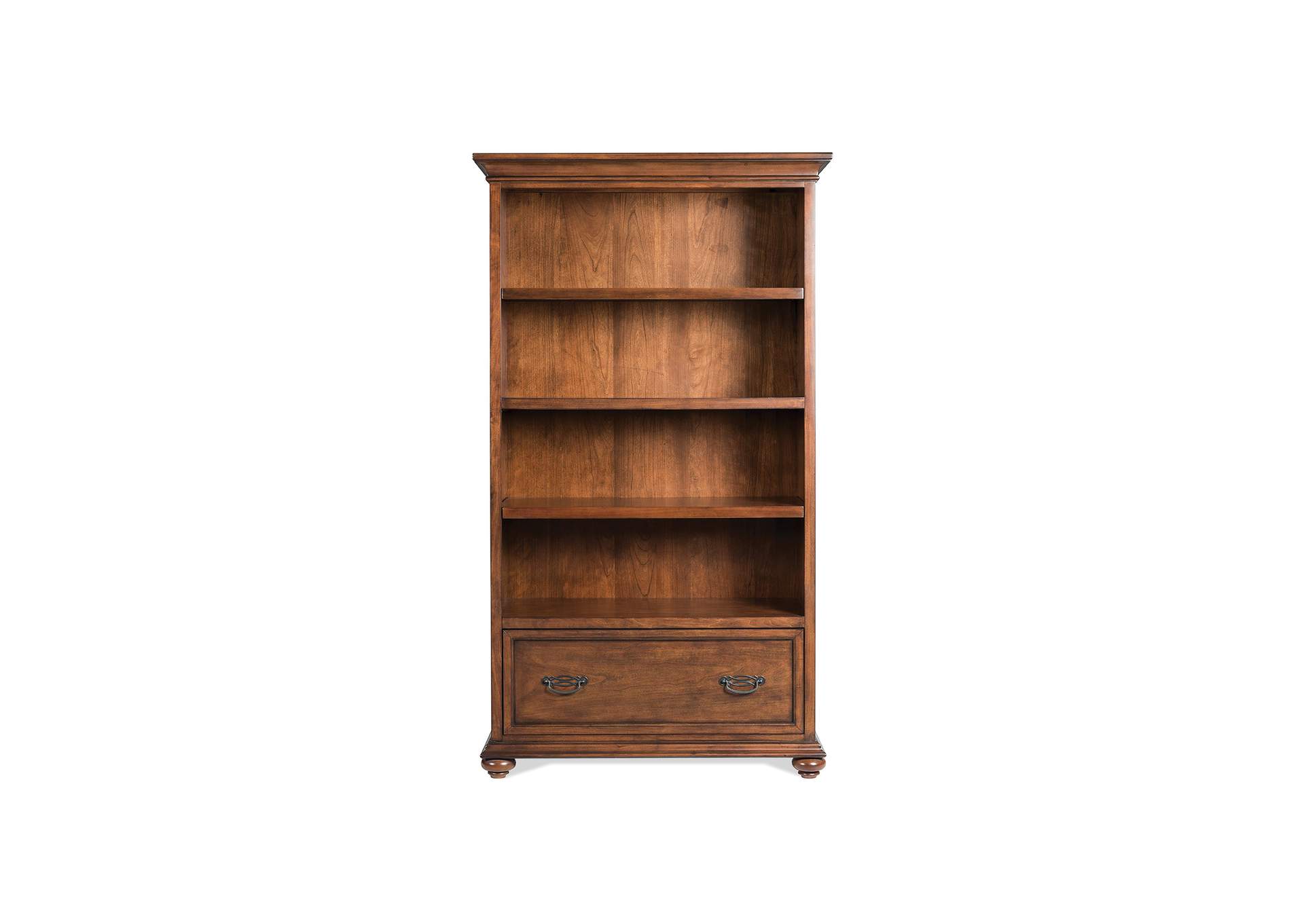 Clinton Hill Drawer Bookcase,Riverside