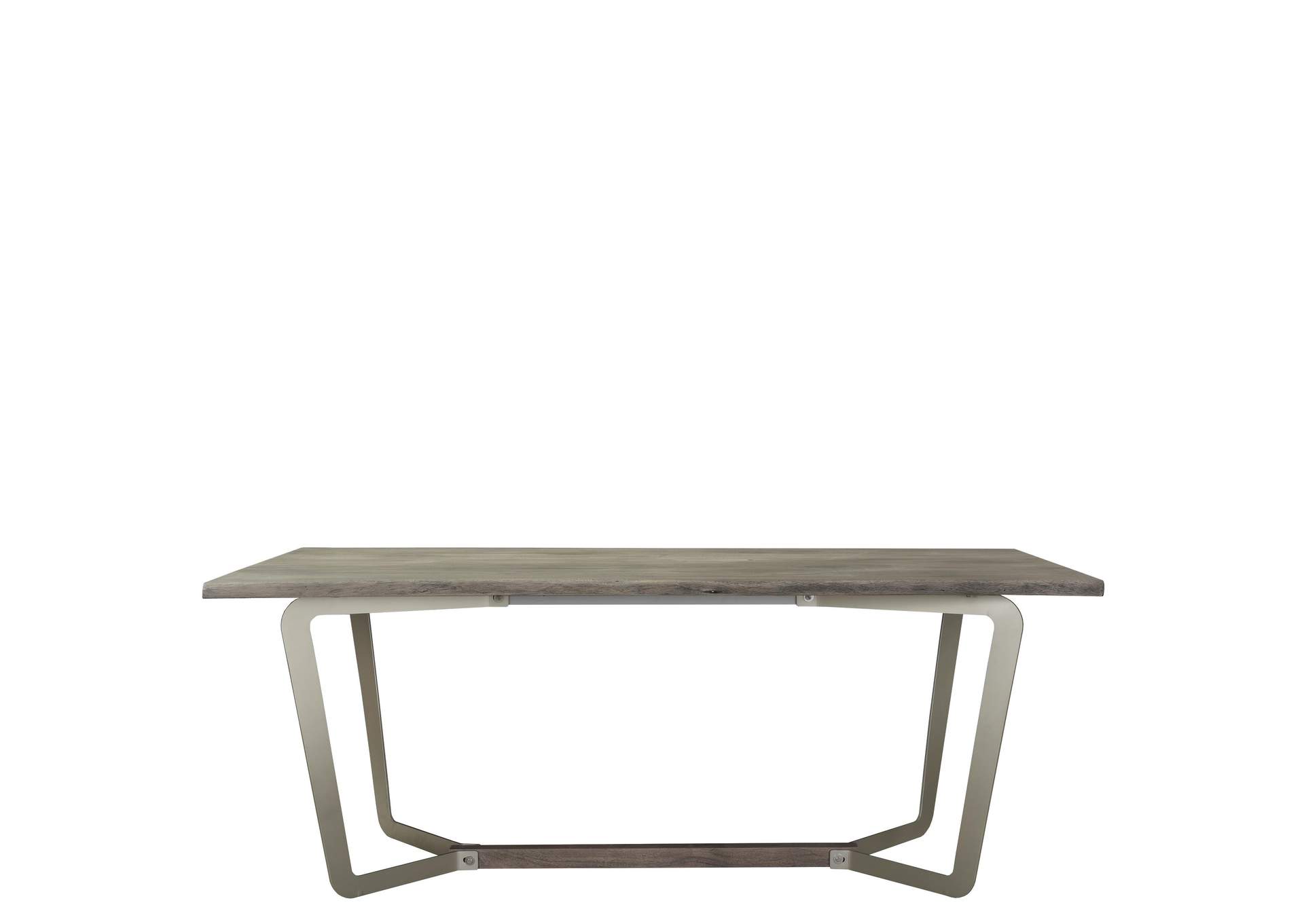 Waverly Sandblasted Gray Dining Table,Riverside