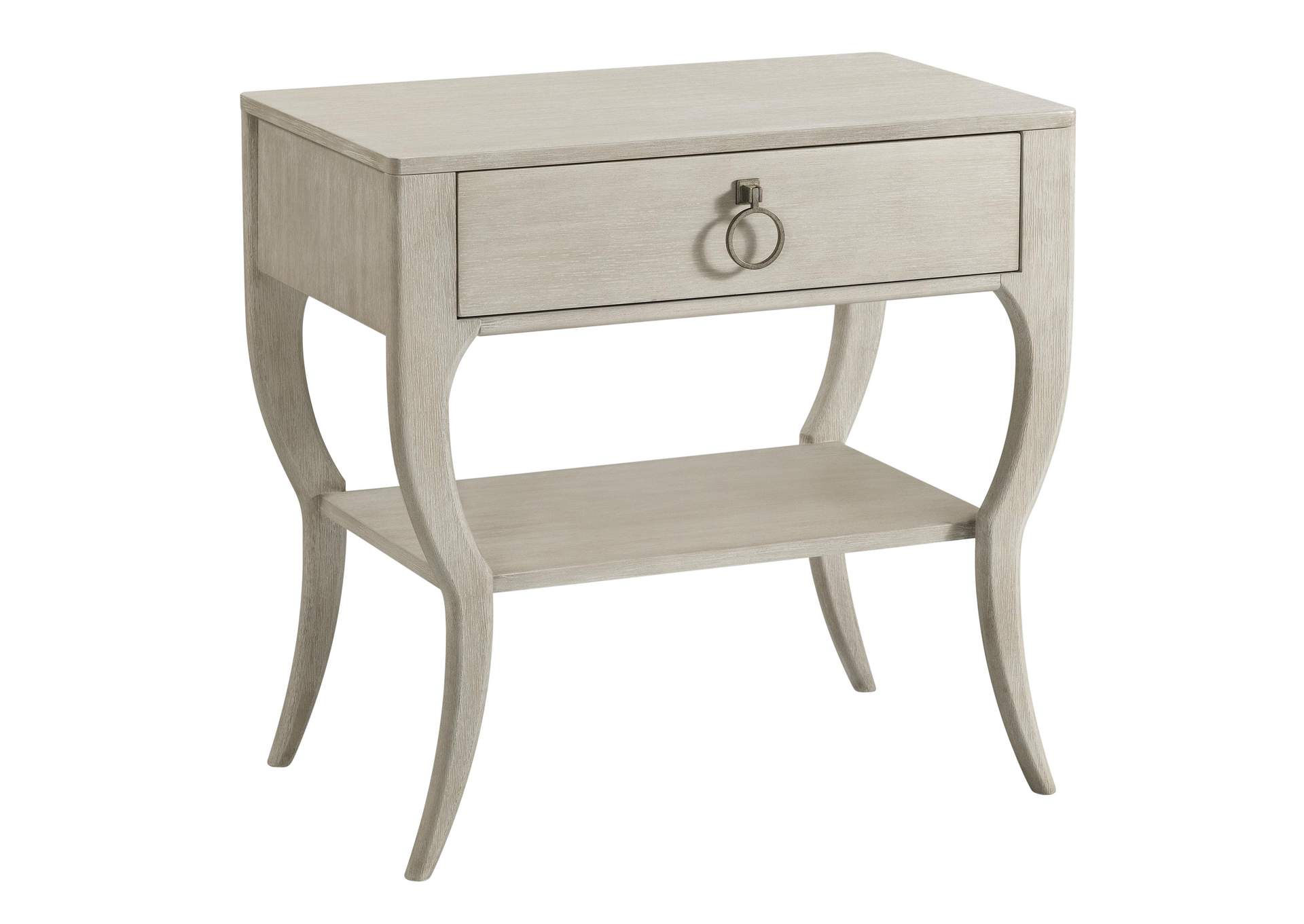 Maisie Champagne Accent Nightstand,Riverside