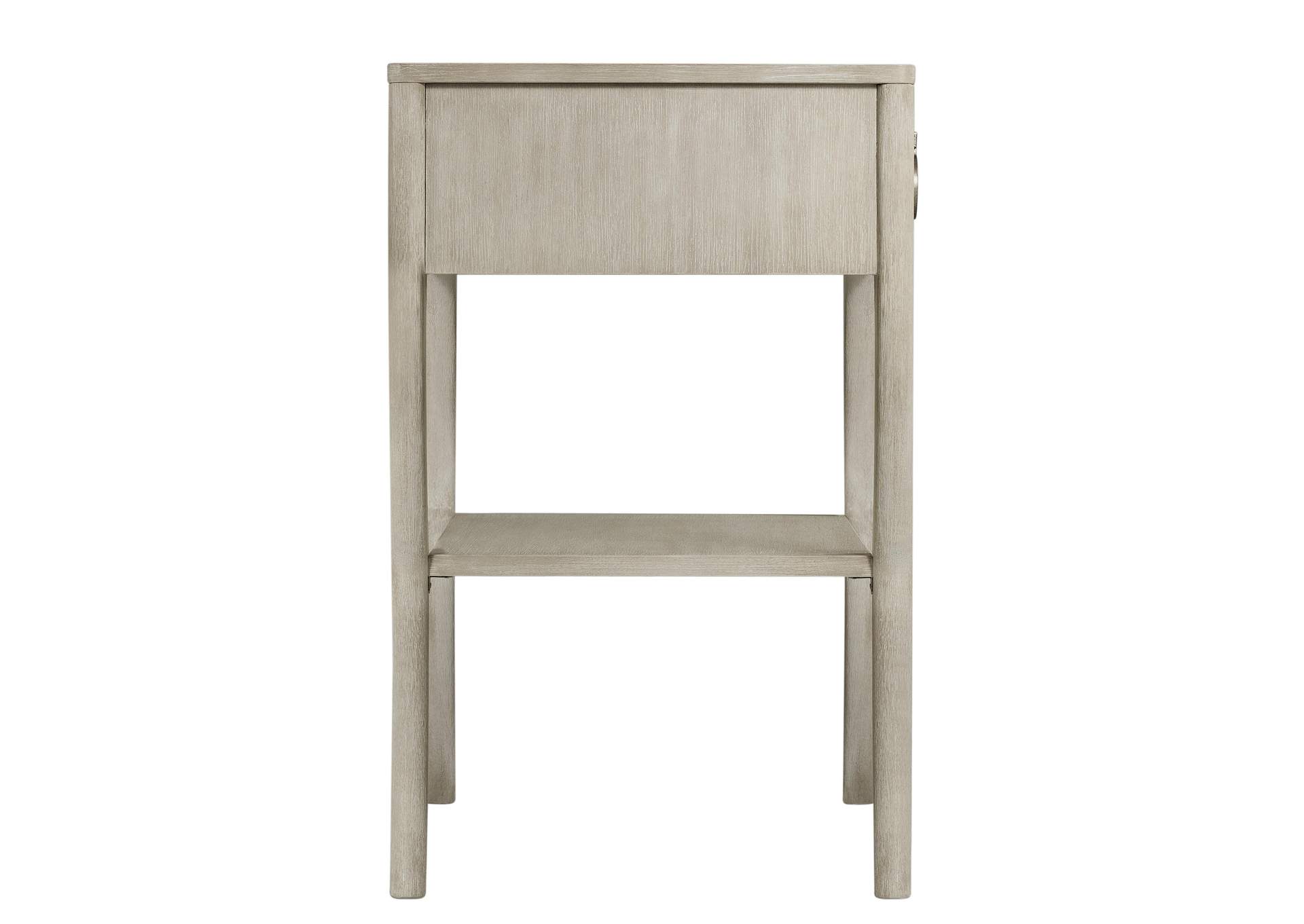 Maisie Champagne Accent Nightstand,Riverside