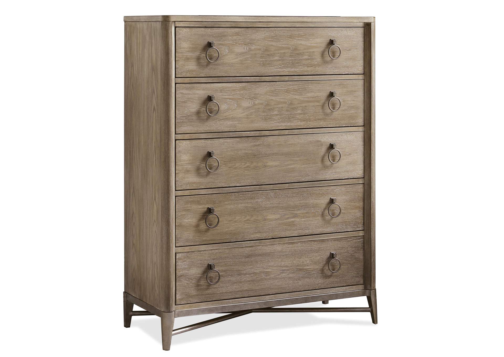 Sophie Natural 5-drawer Chest,Riverside