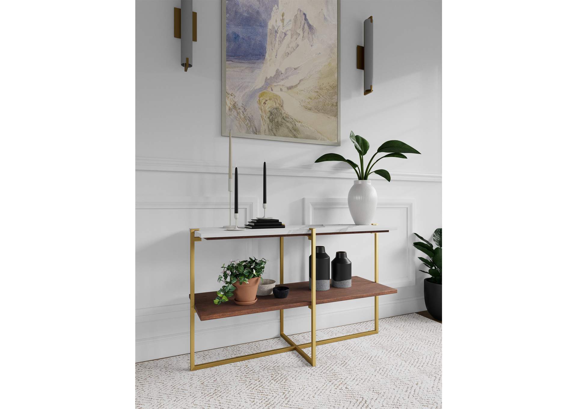 Everly Console Table,Riverside