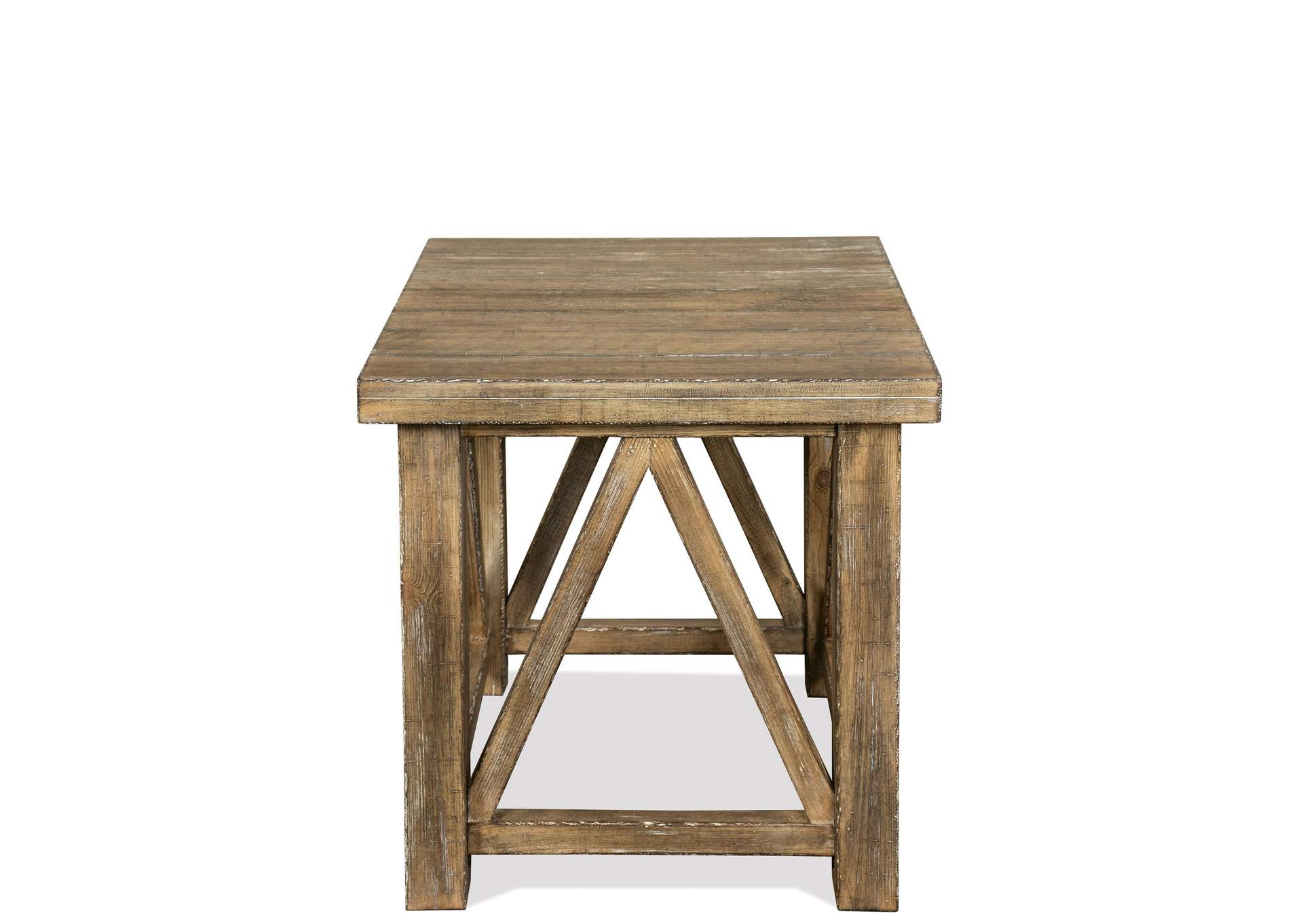 Sonora Snowy Desert End Table,Riverside