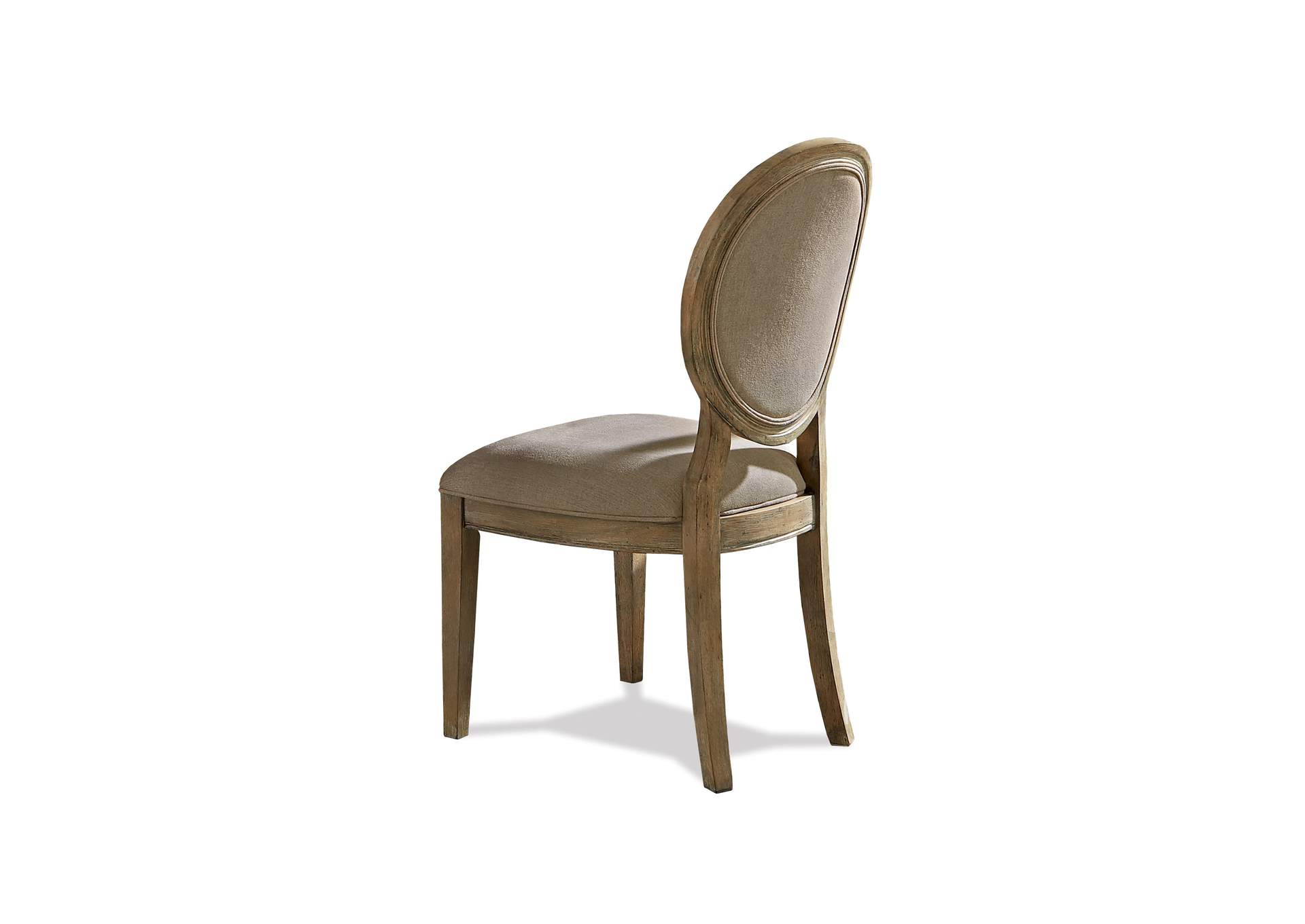 Sonora Upholstery Oval Side Chair 2In,Riverside