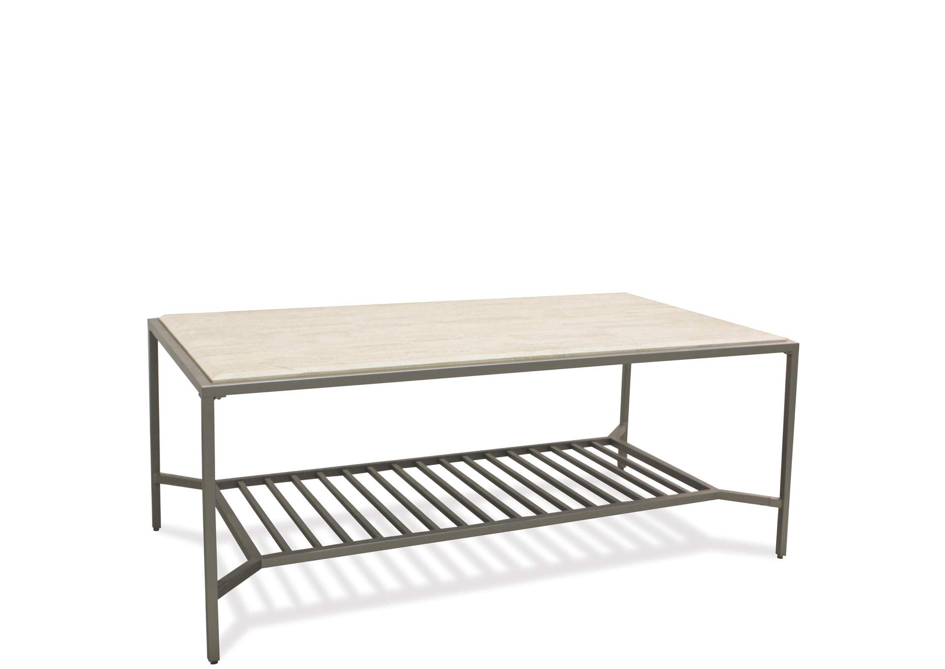 Pinnacle White Sands Rectangle Cocktail Table,Riverside