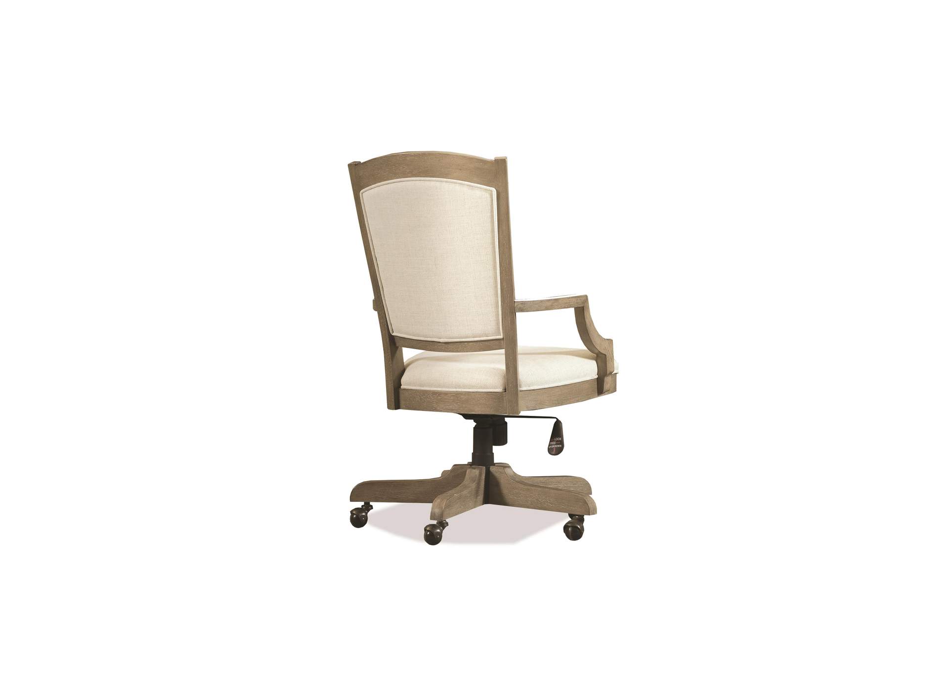 Belmeade Scroll Back Upholstered Desk Chair