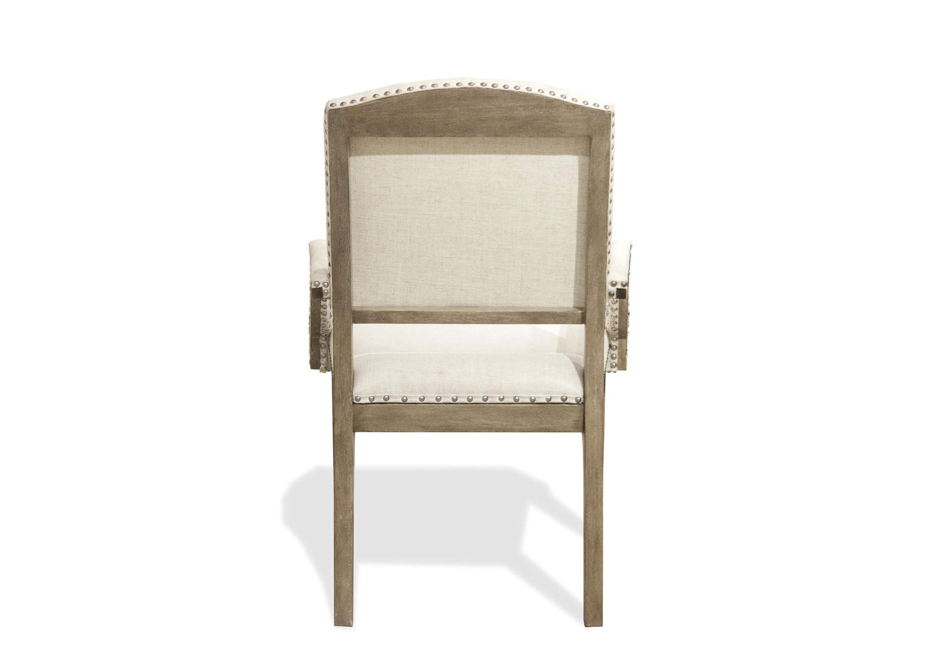 Myra Upholstery Arm Dining Chair 2In,Riverside