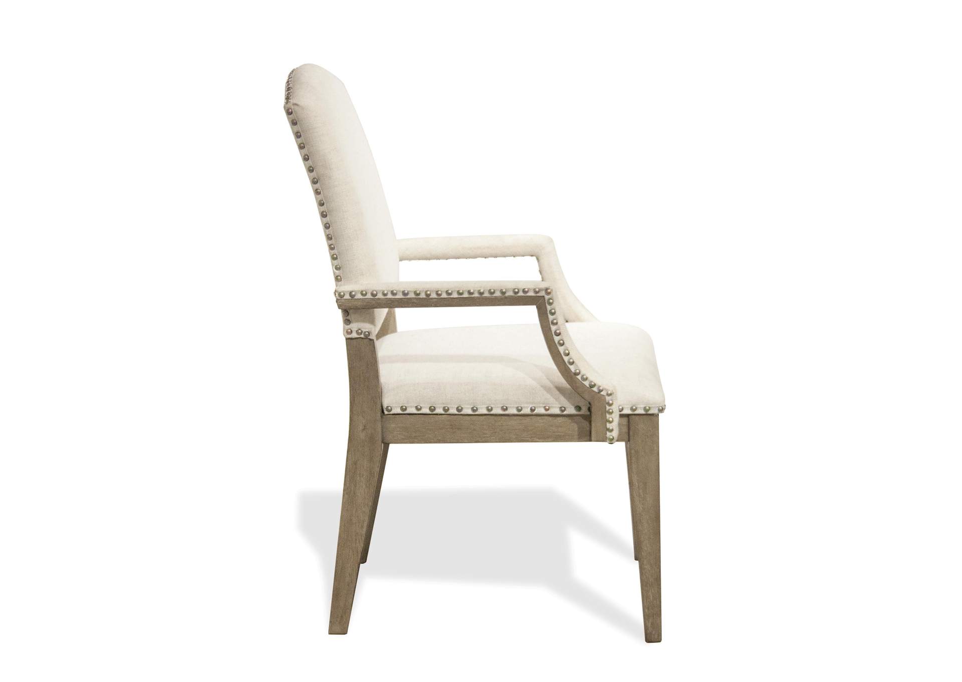 Myra Upholstery Arm Dining Chair 2In,Riverside