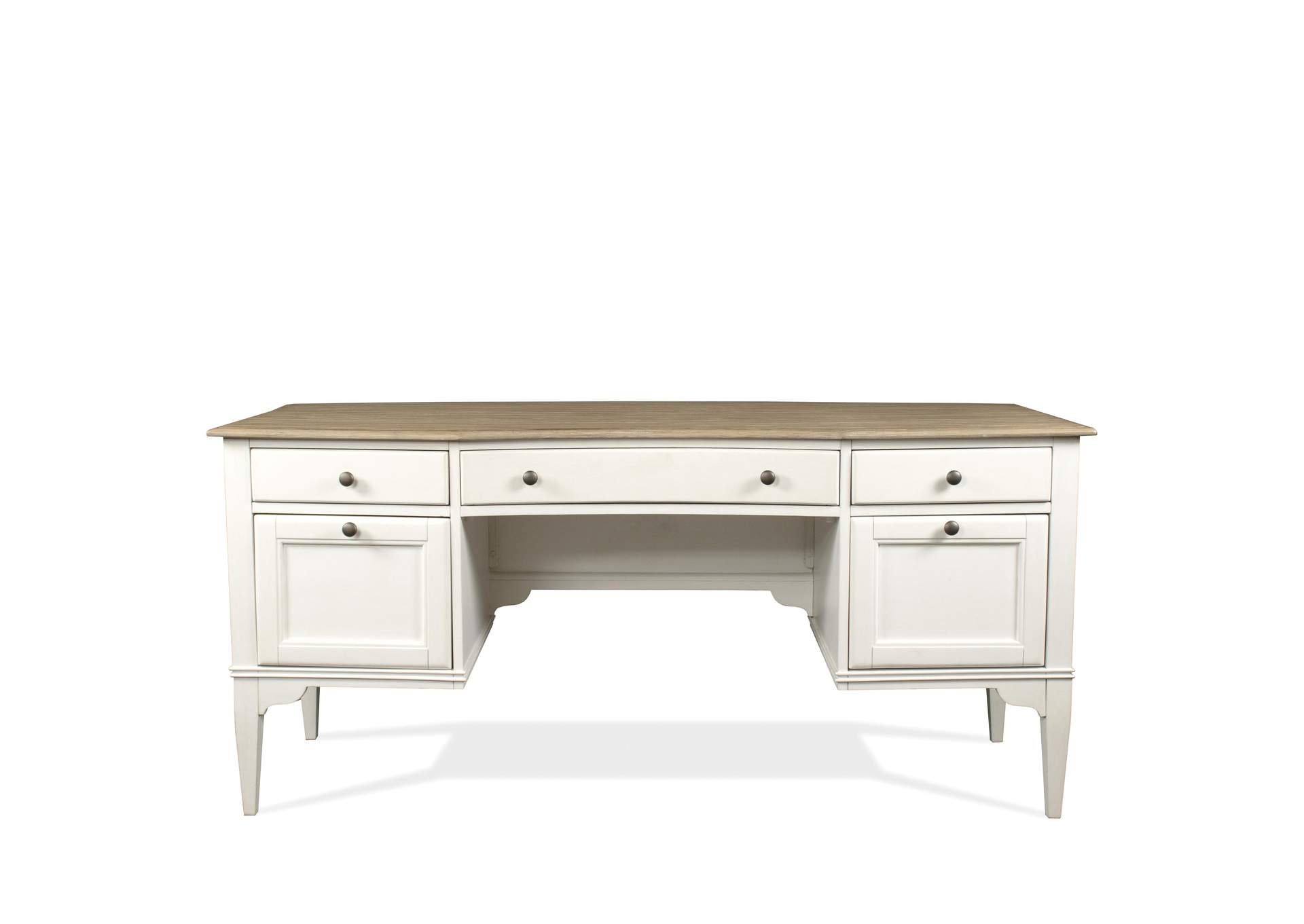 Myra Natural/paperwhite Writing Desk,Riverside