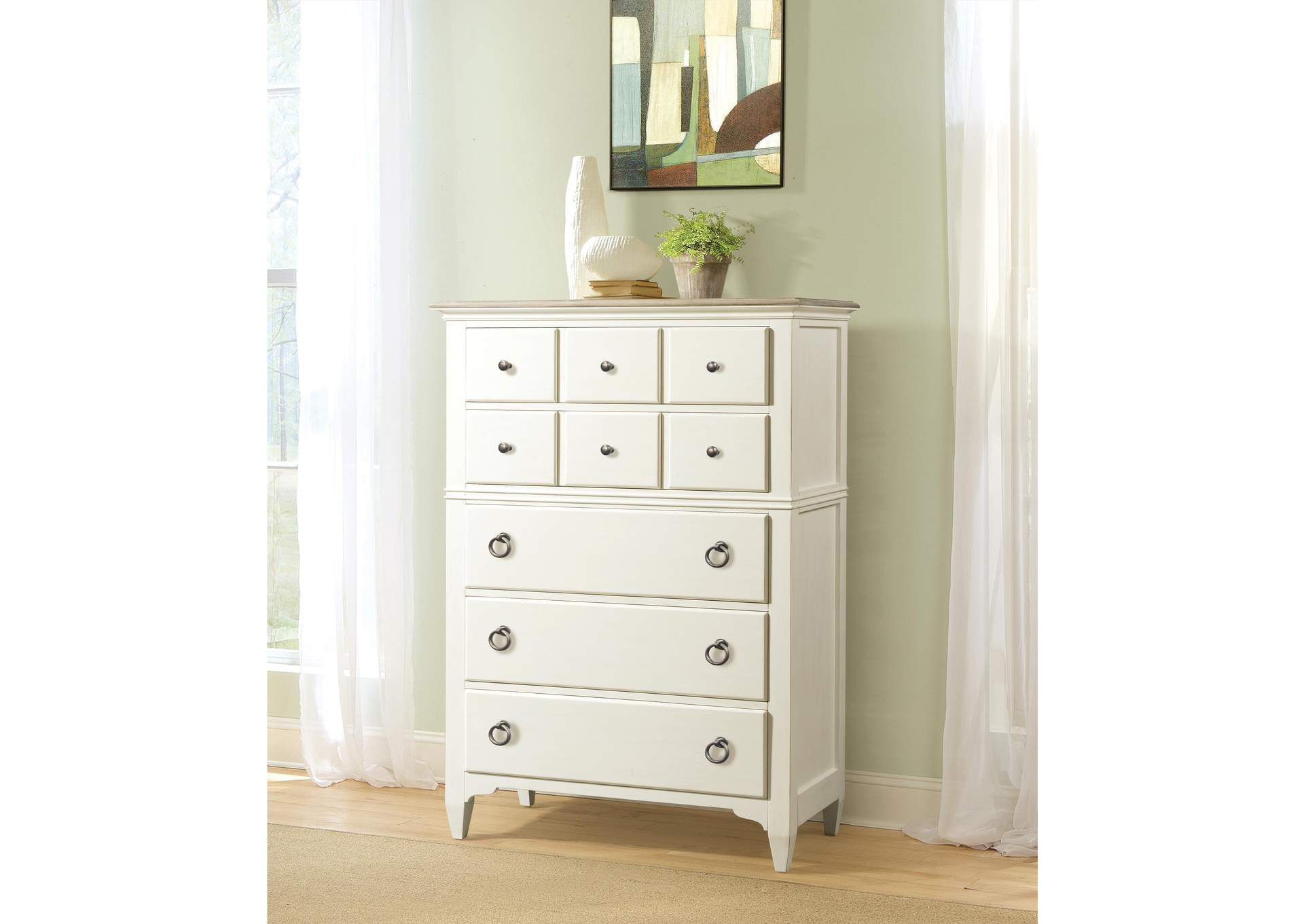 Myra 5 - Drawer Chest,Riverside