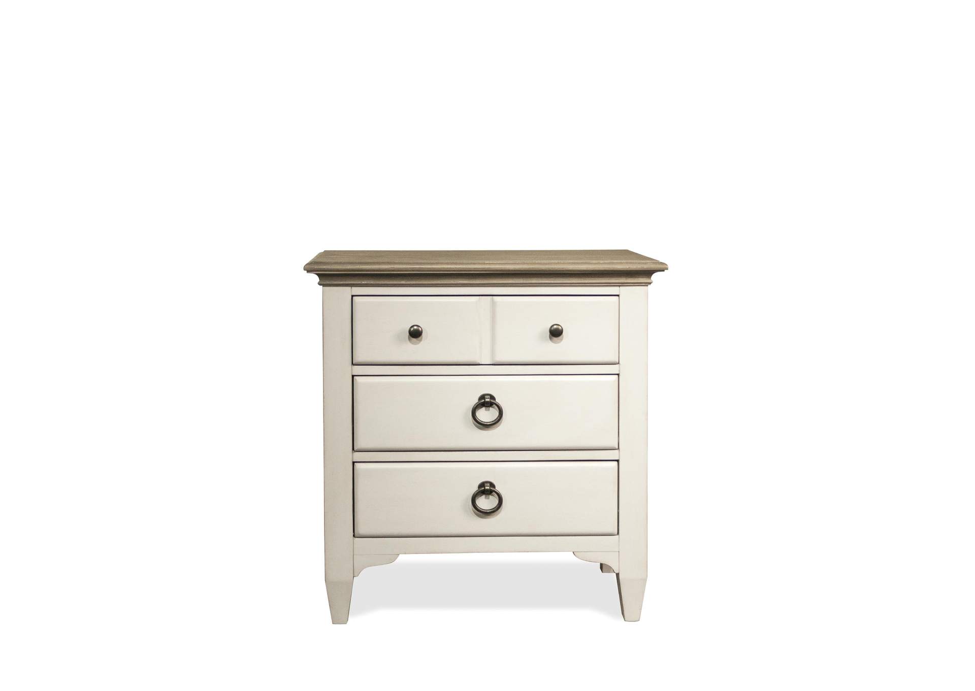 Myra 3 - Drawer Nightstand,Riverside