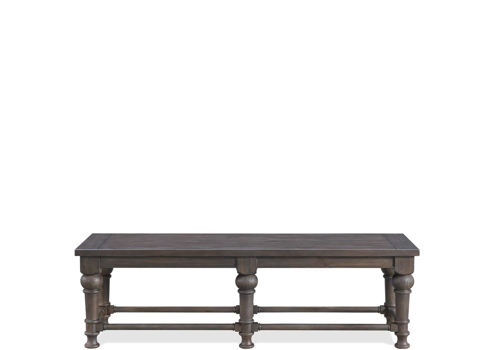 Harper Dining Bench 1In,Riverside