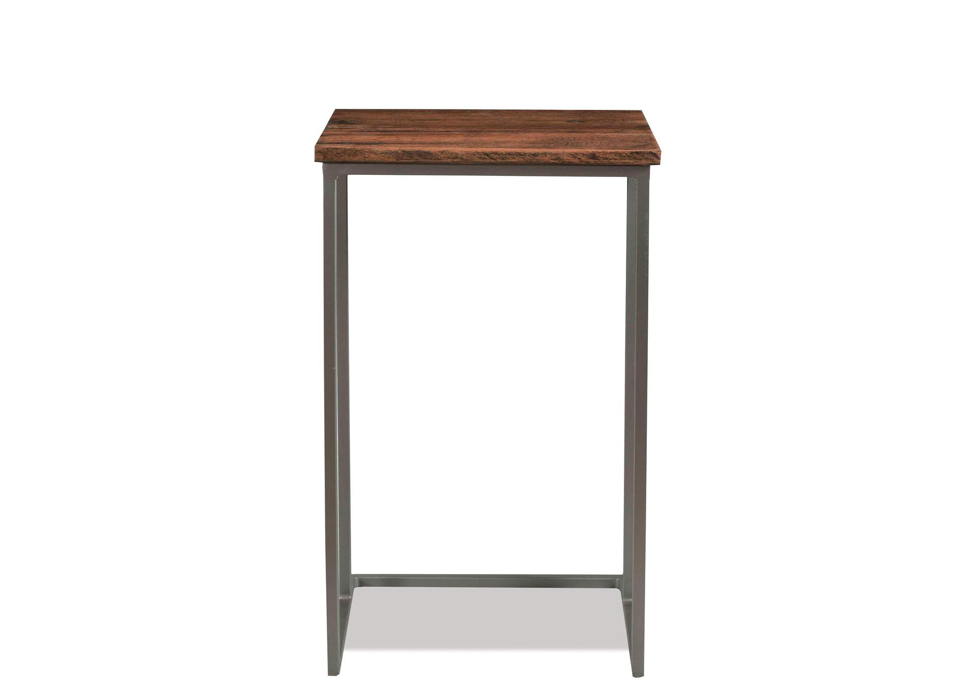 Savannah Patina Wood/black Metal Nesting End Tables,Riverside