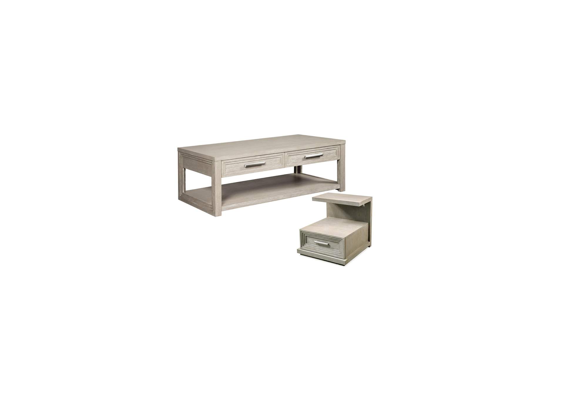 Cascade Rectangle End Table,Riverside