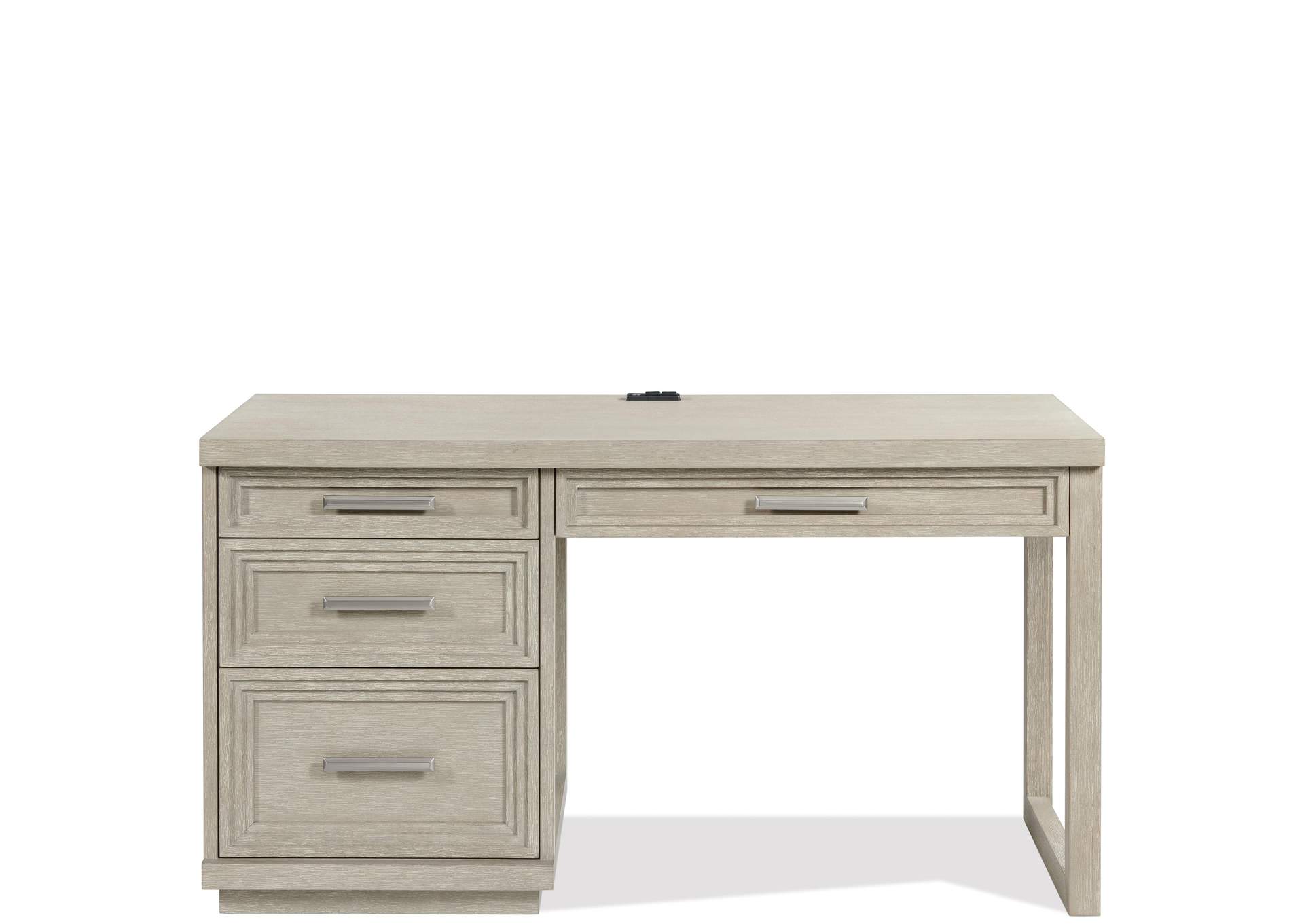 Cascade Single Pedestal Desk,Riverside