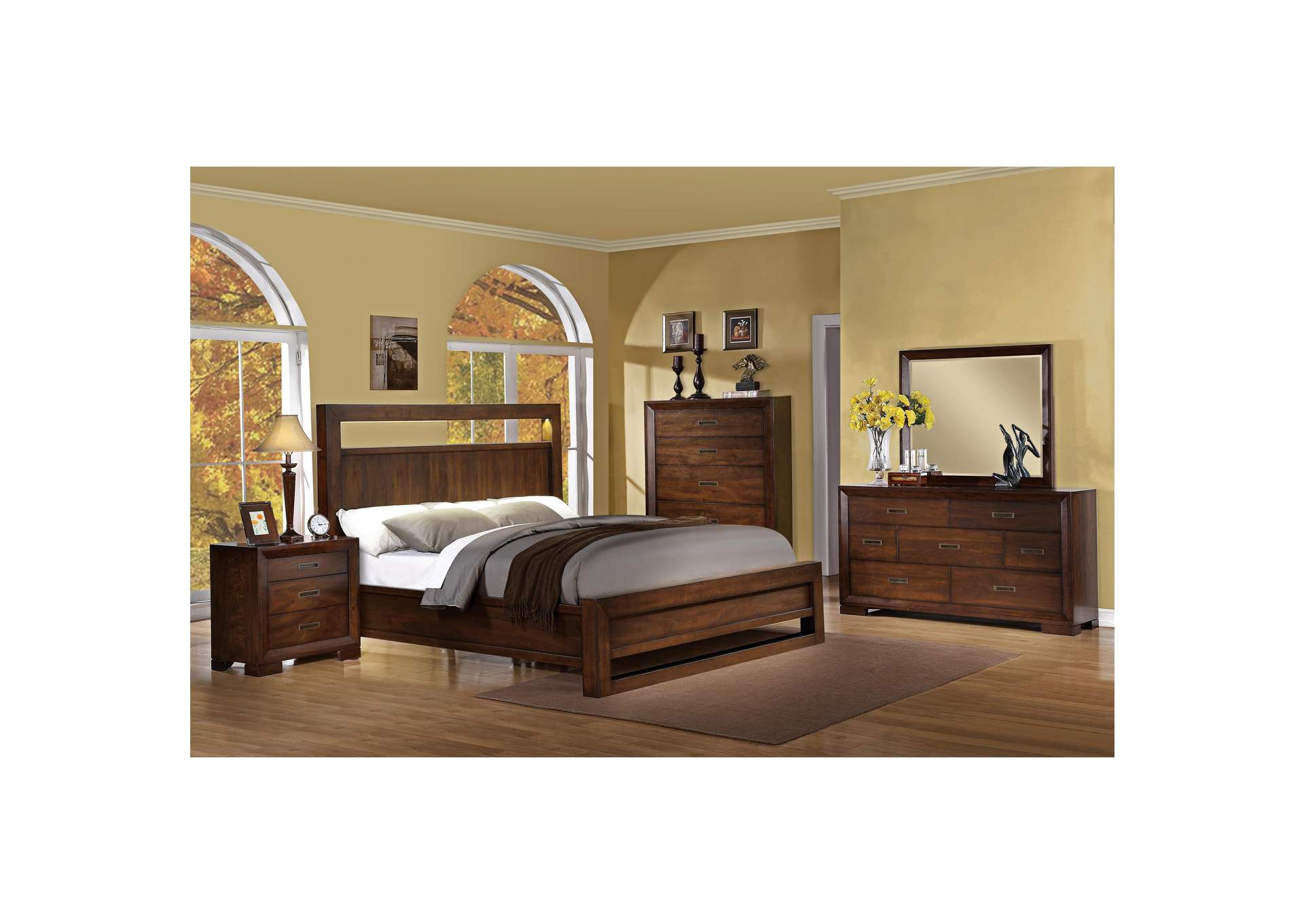 Riata Warm Walnut Dresser,Riverside