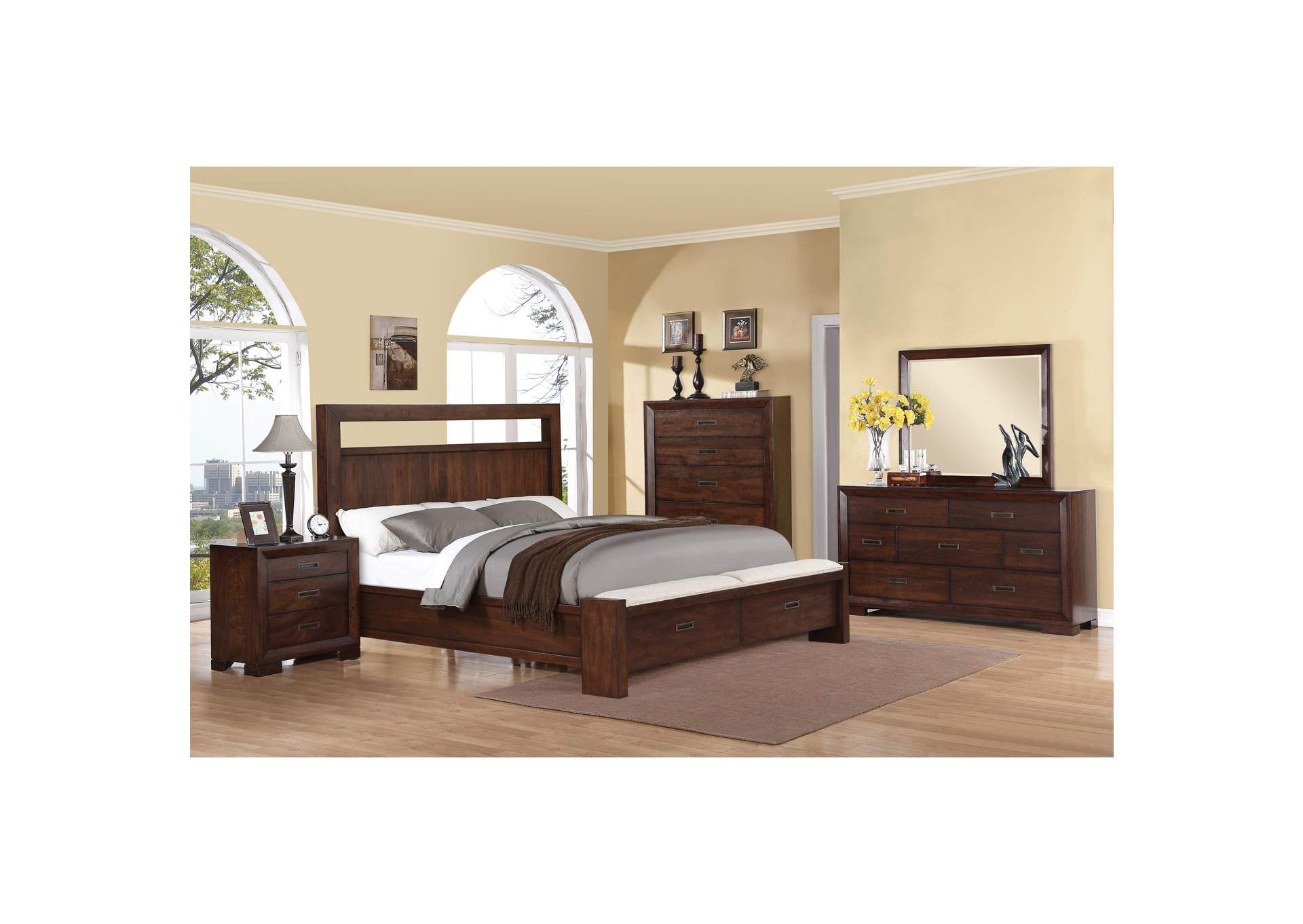 Riata Warm Walnut Dresser,Riverside