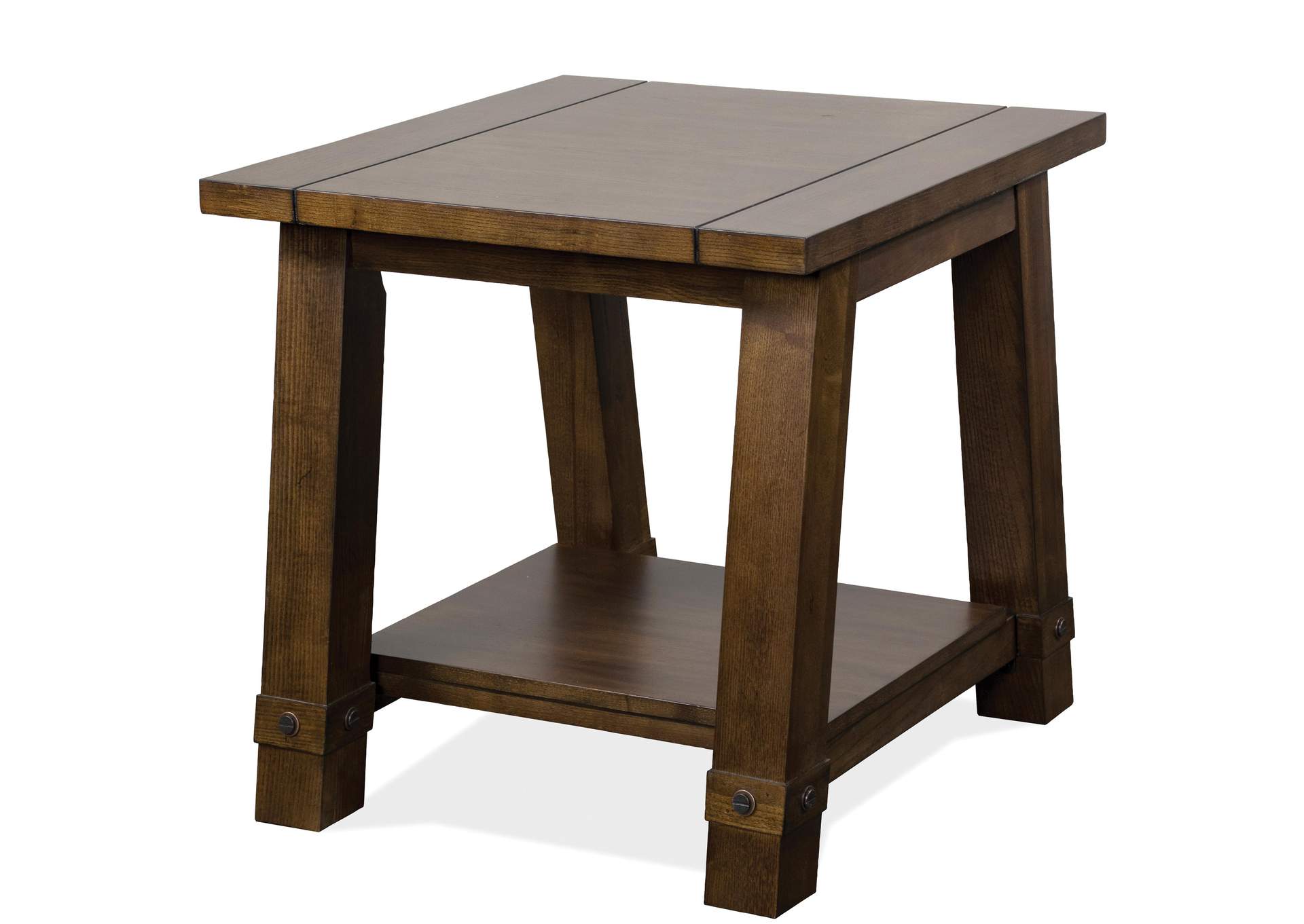 Windridge Angle - Leg End Table,Riverside