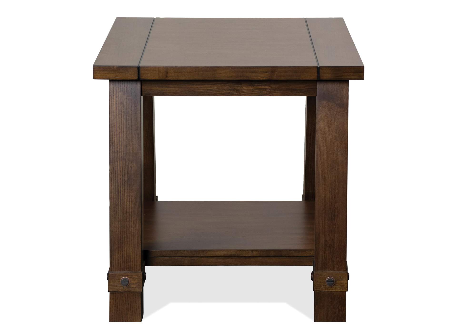 Windridge Angle - Leg End Table,Riverside