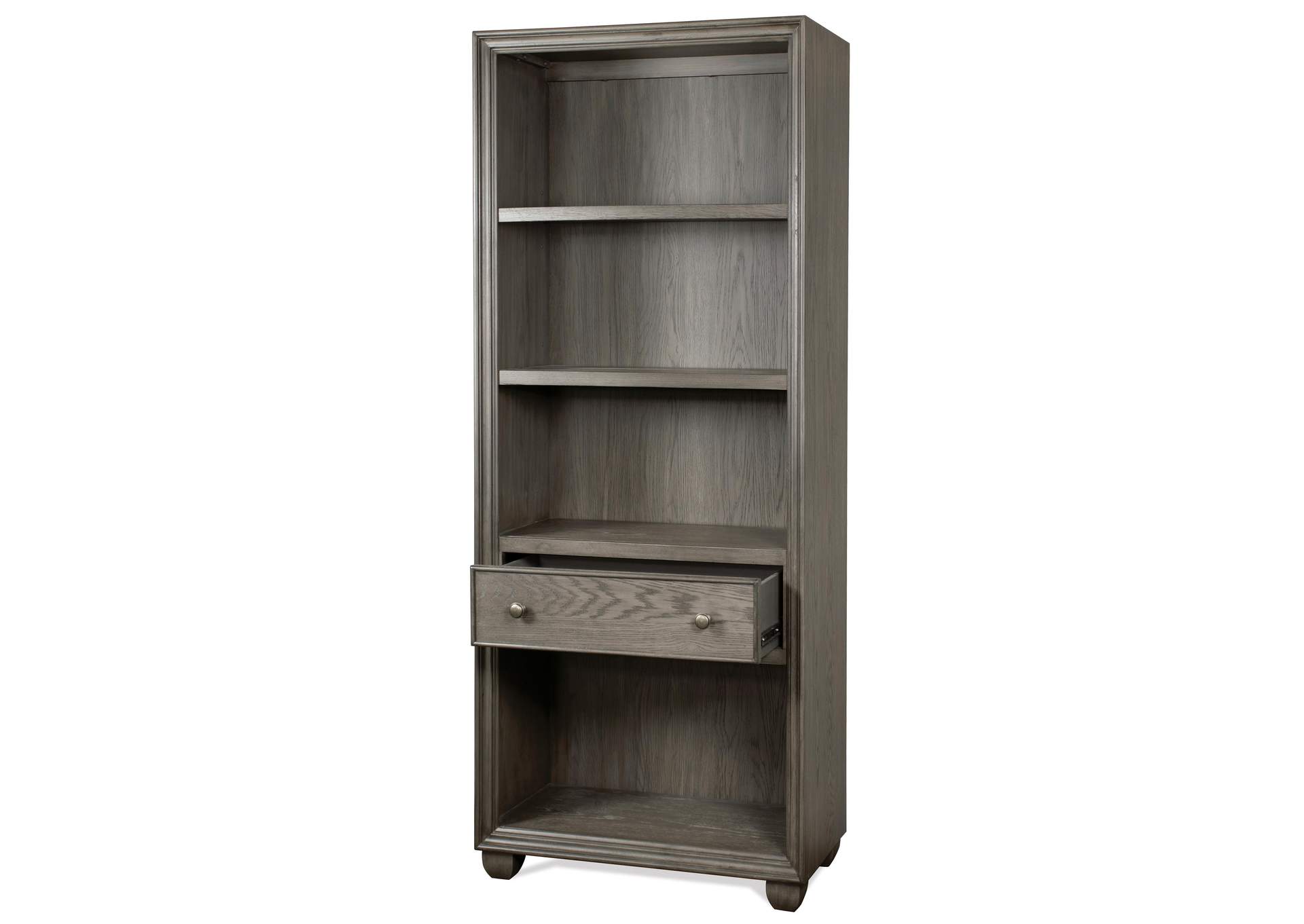 Sloane Gray Wash Bunching Bookcase,Riverside