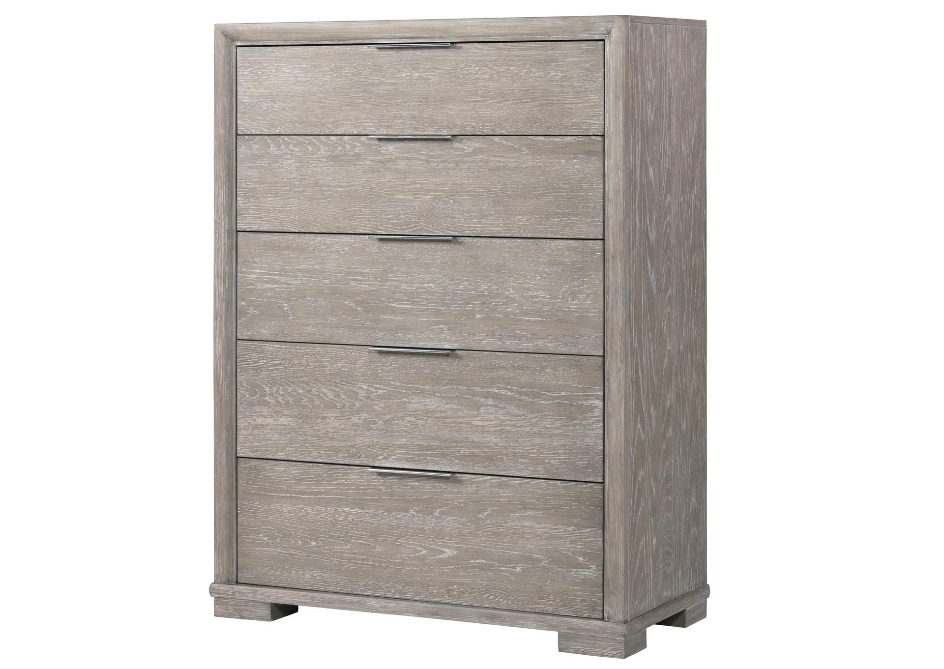 Remington Urban Gray 5-drawer Chest,Riverside